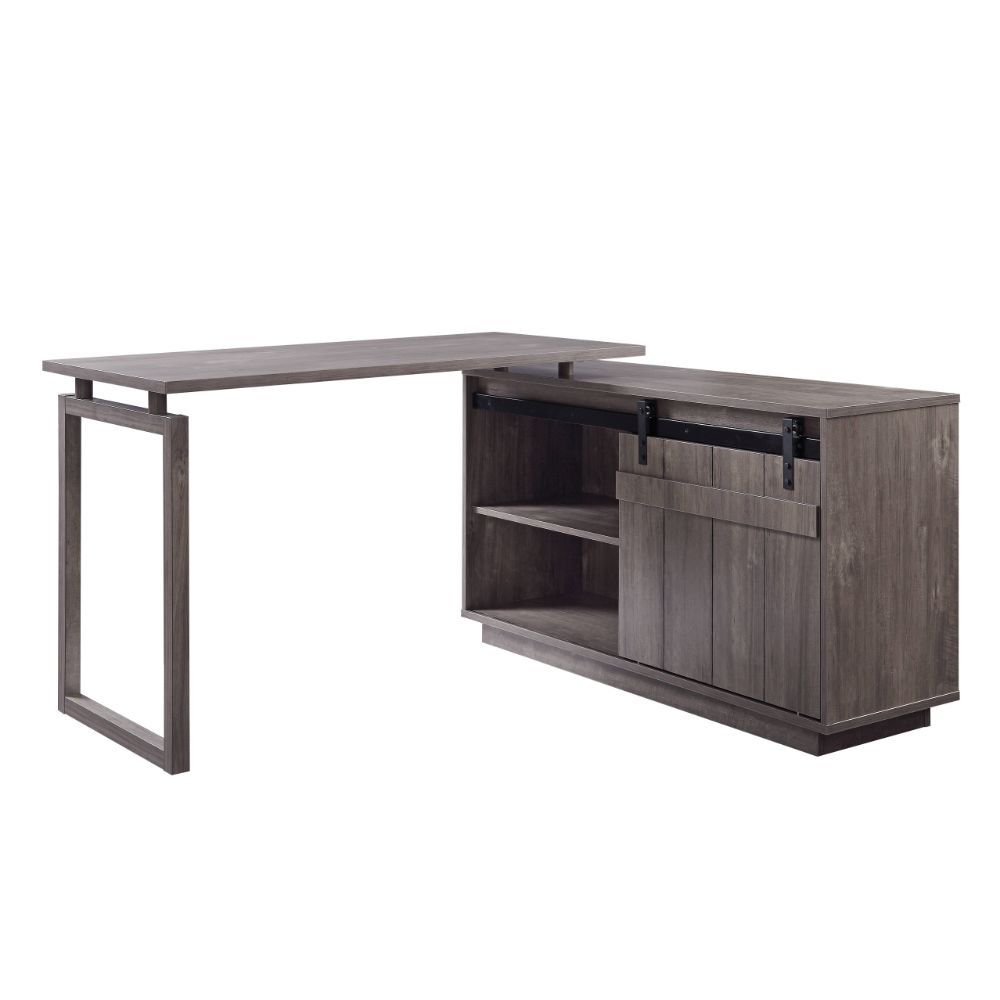ACME Bellarosa - Desk - Gray Washed - 30" | Meri Furniture