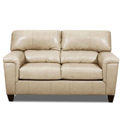 ACME Phygia - Loveseat - Tan Top Grain Leather Match | Meri Furniture
