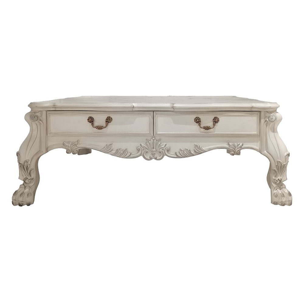 ACME Dresden - Coffee Table - Bone White | Meri Furniture