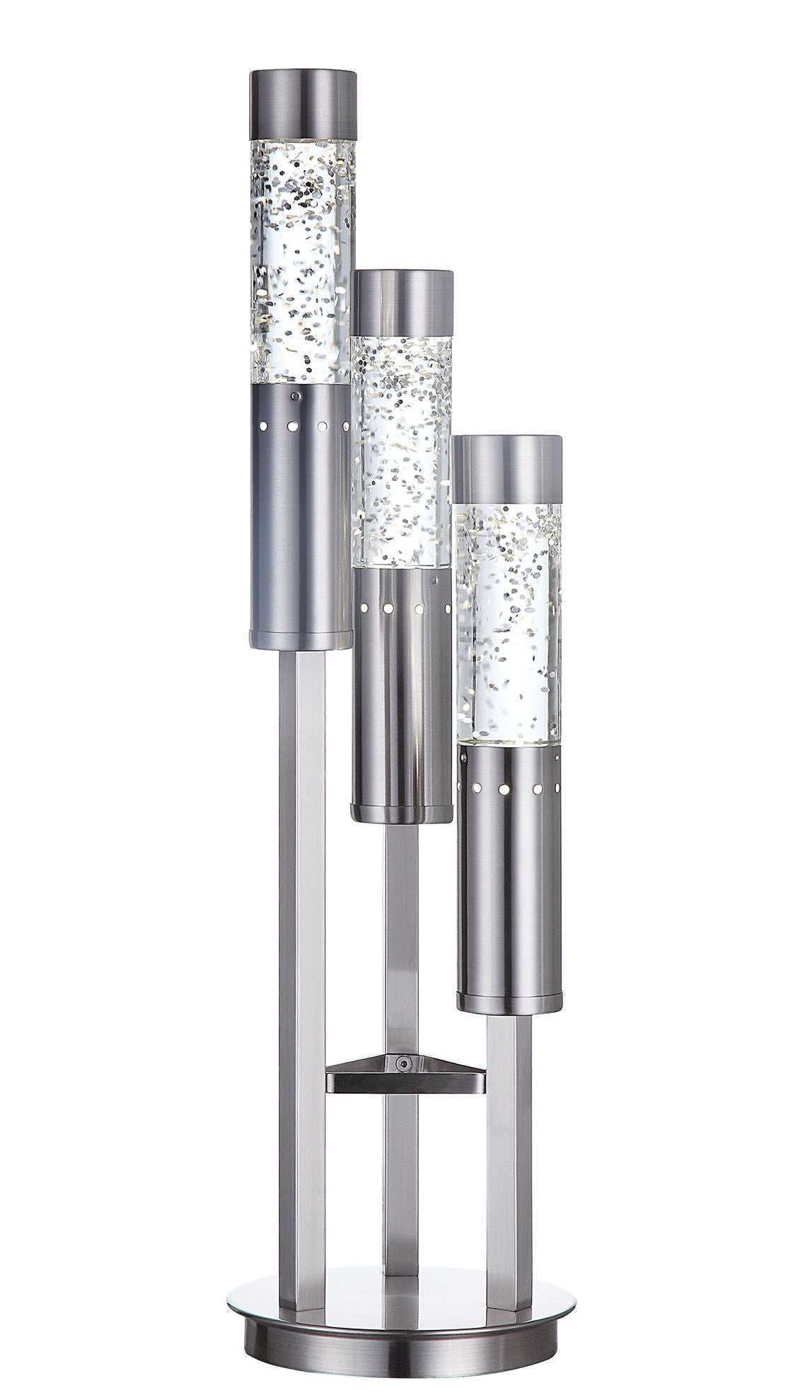ACME Claus - Table Lamp - Brushed Nickel | Meri Furniture