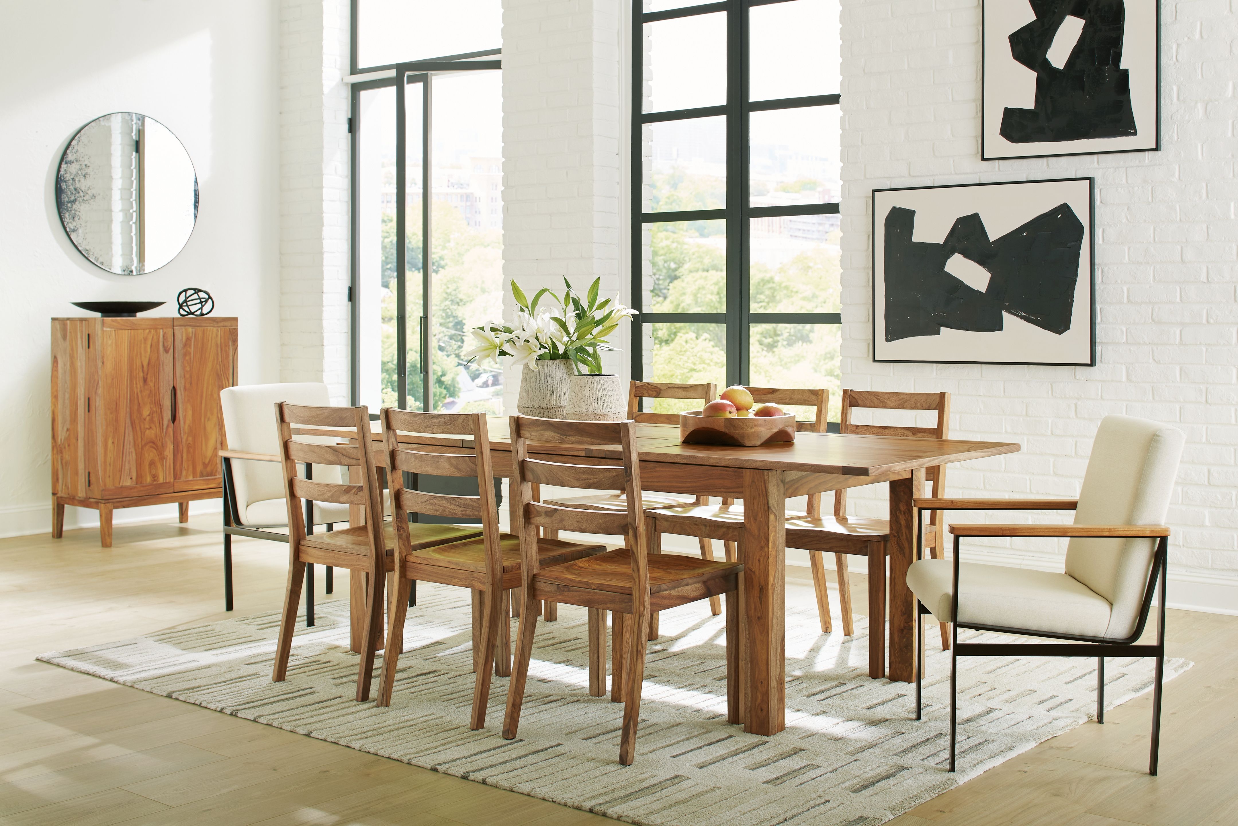Signature Design by Ashley® Dressonni - Rectangular Dining Set | Meri Furniture
