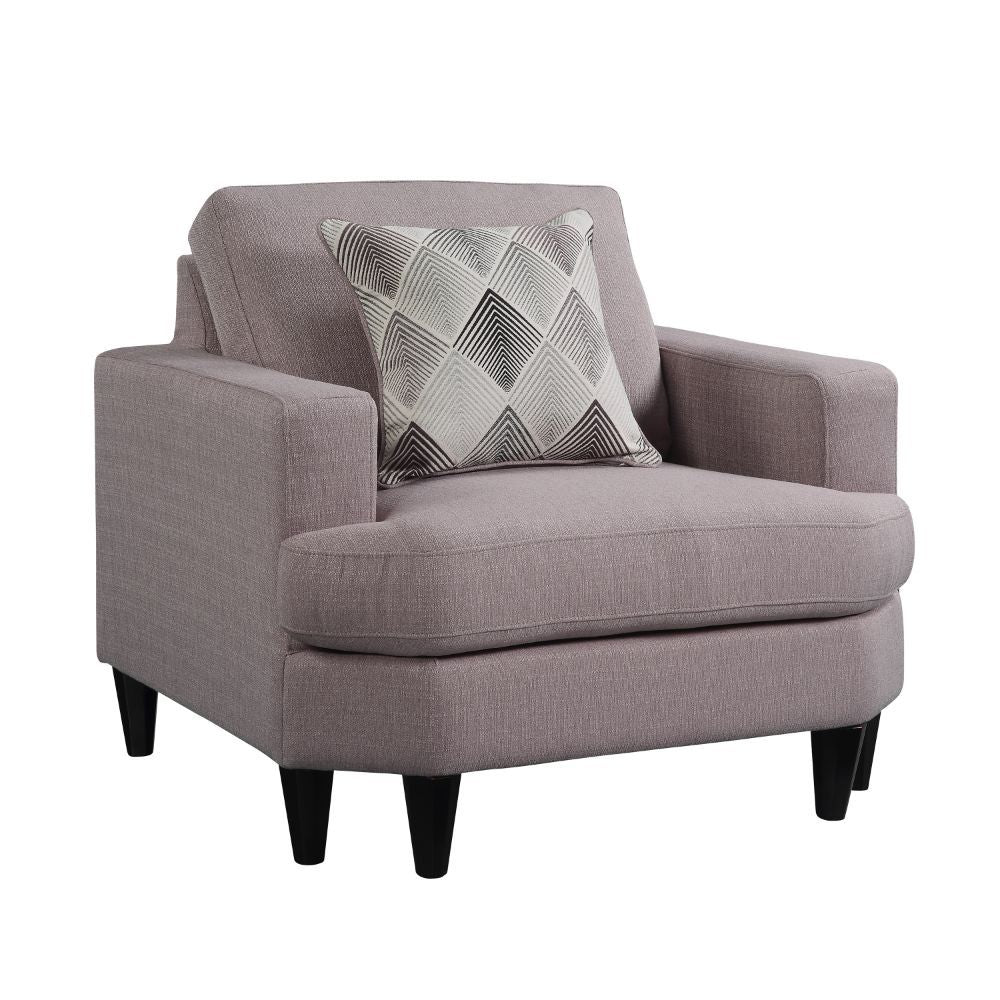 ACME Selma - Chair - Sand Linen | Meri Furniture