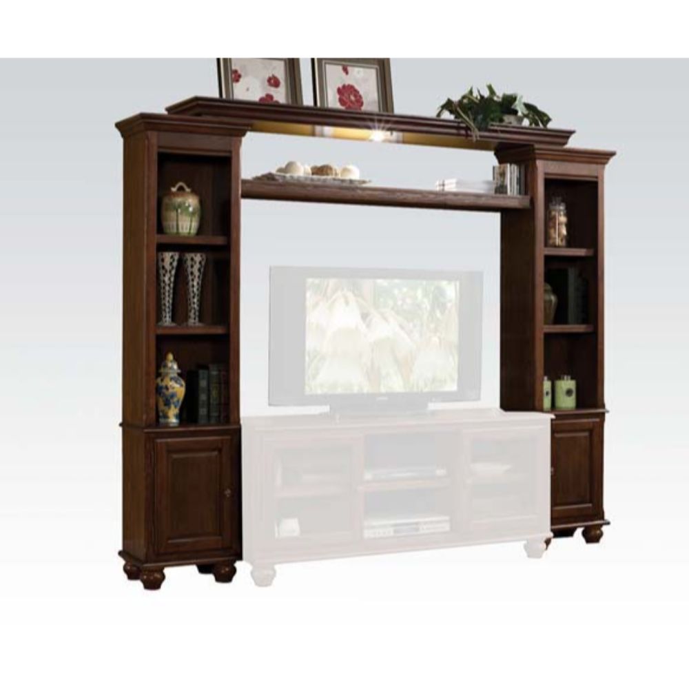 ACME Dita - Entertainment Center - Walnut | Meri Furniture