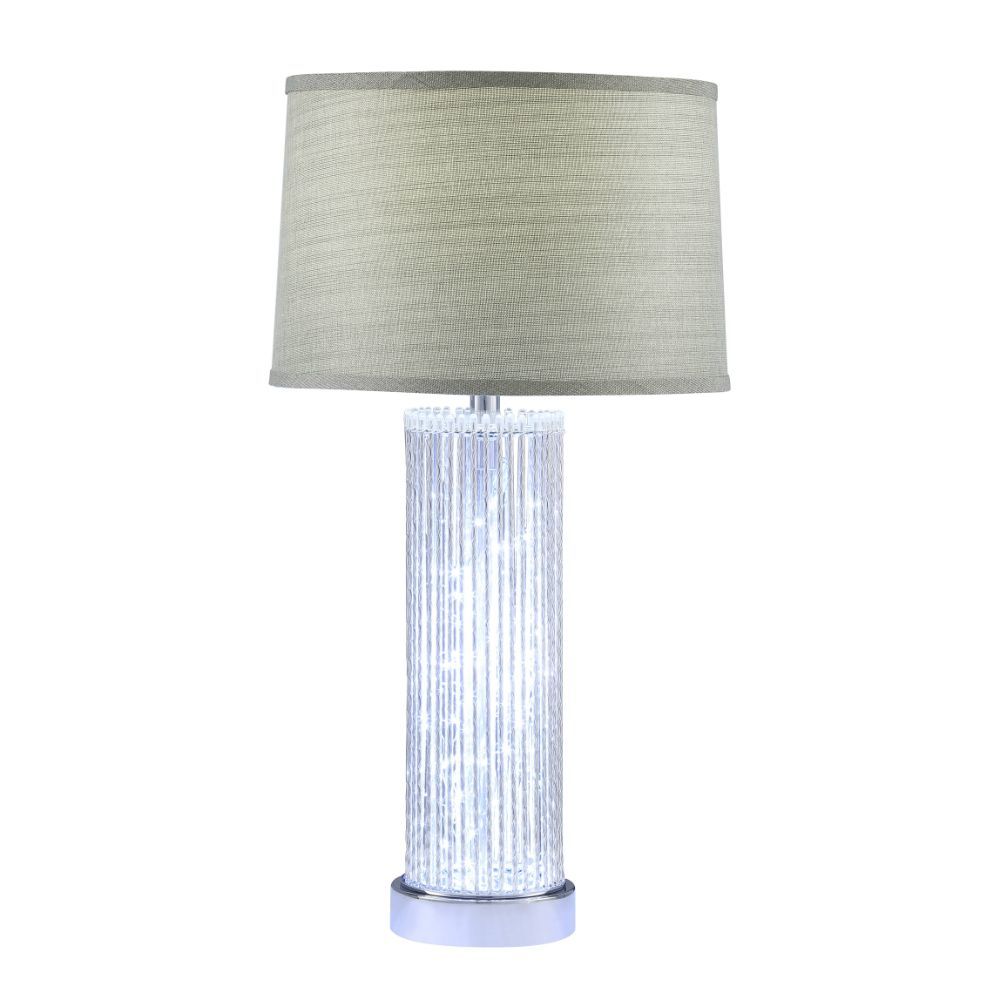 ACME Glaus - Table Lamp - Chrome | Meri Furniture
