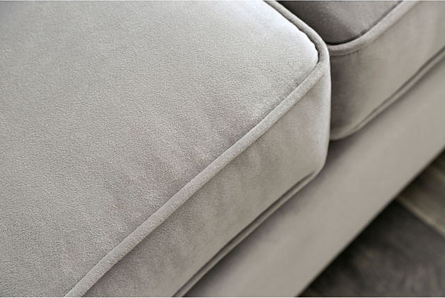 Furniture of America Elliot - Loveseat - Light Gray | Meri Furniture
