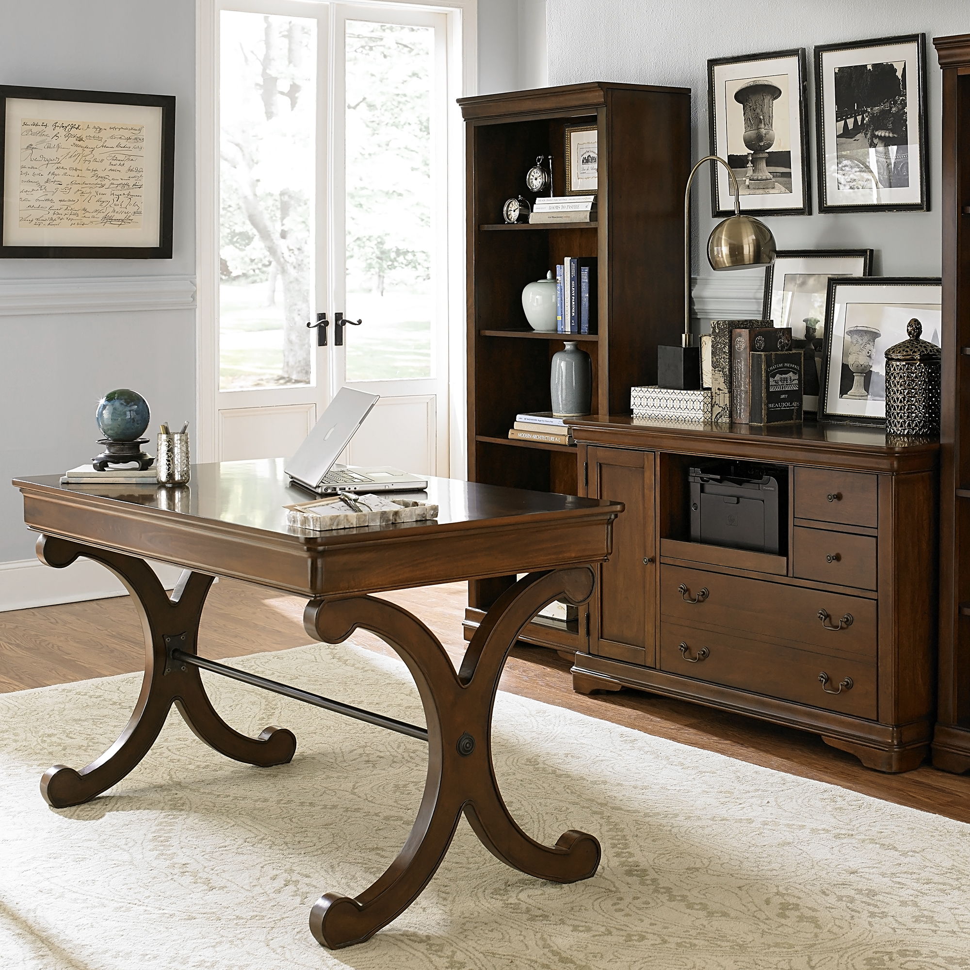 Liberty Furniture Brookview - Home Office Desk Set | Meri Furniture