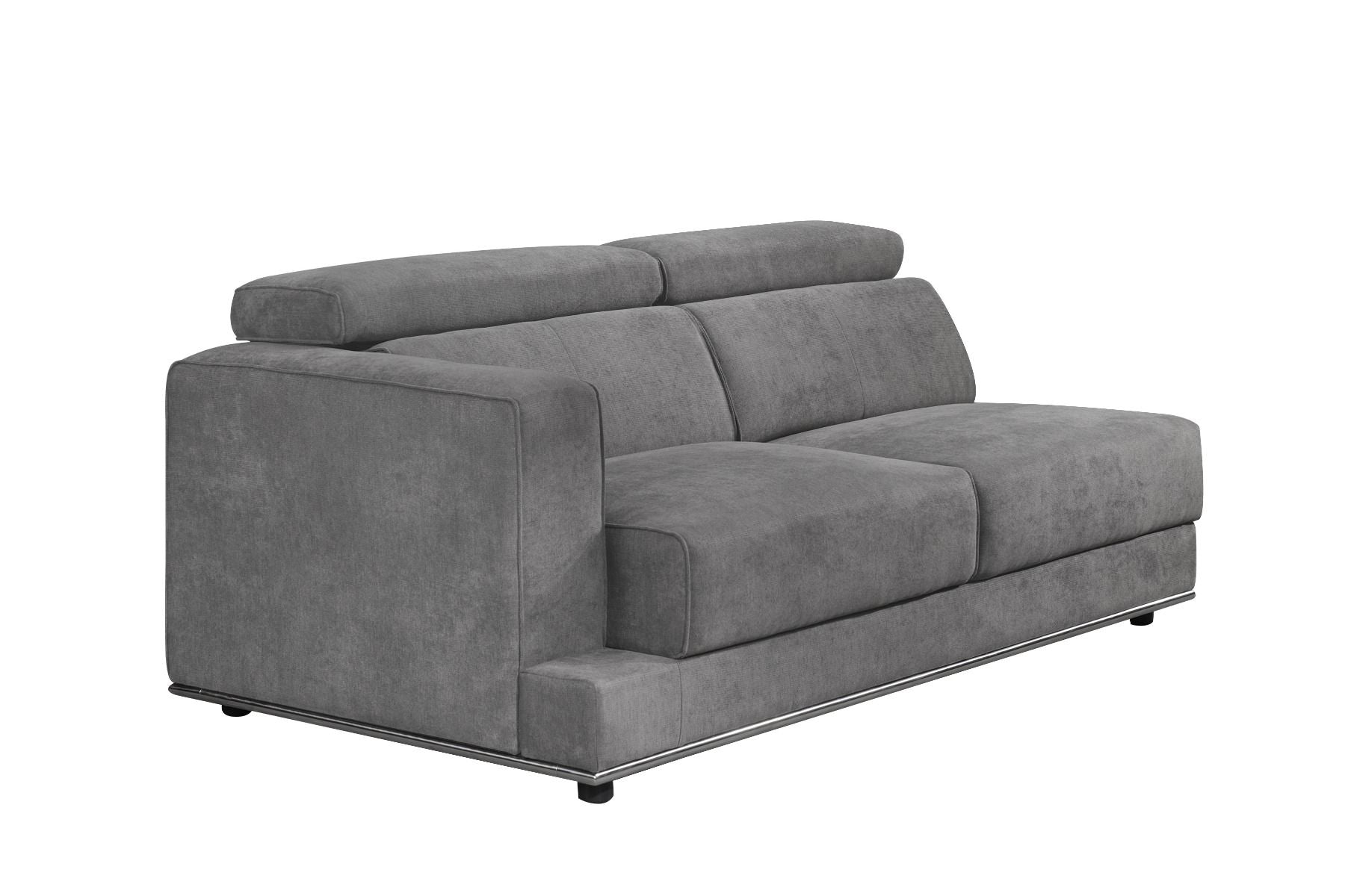 ACME Alwin - Sofa - Dark Gray Fabric | Meri Furniture
