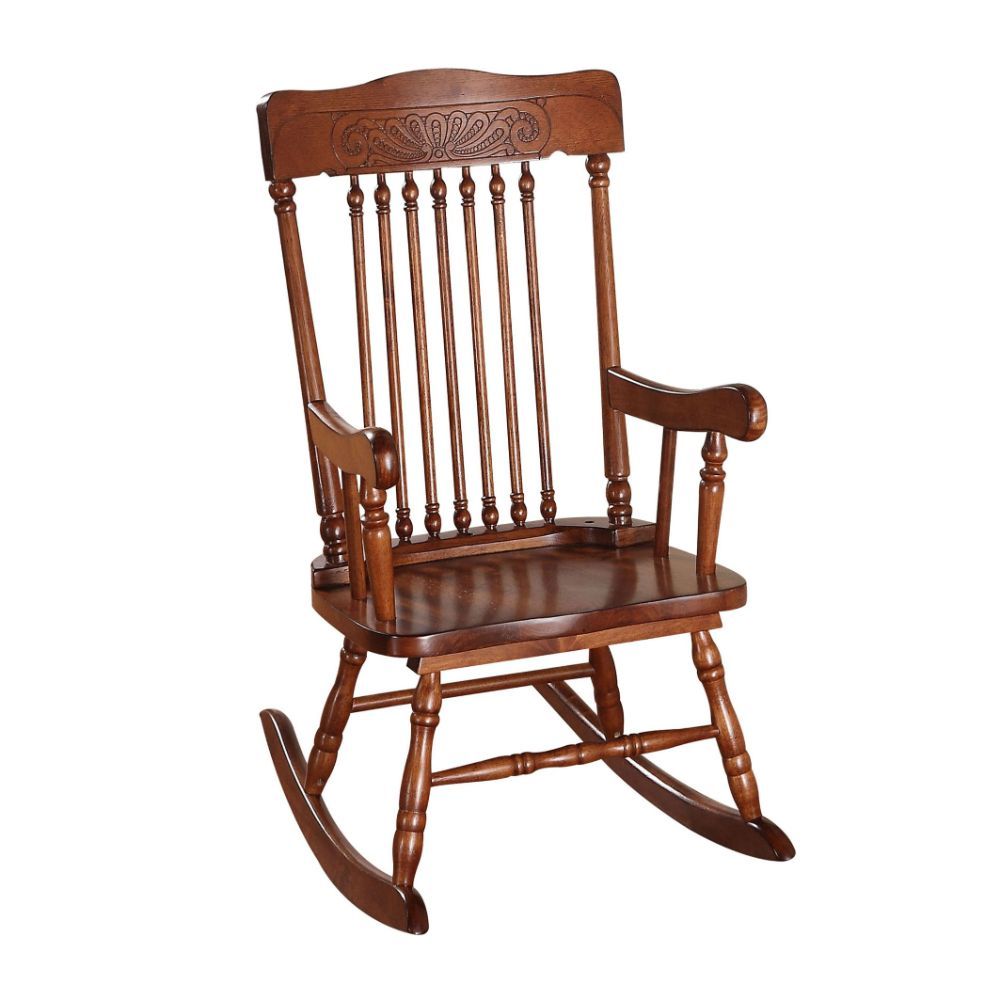 ACME Kloris - Youth Rocking Chair - Tobacco - 30" | Meri Furniture