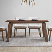 ACME Ginny - Dining Table - Walnut | Meri Furniture