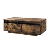 ACME Bellarosa - Coffee Table - Rustic Oak Finish | Meri Furniture