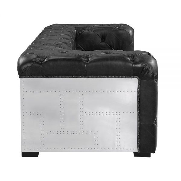 ACME Brancaster - Loveseat - Black | Meri Furniture