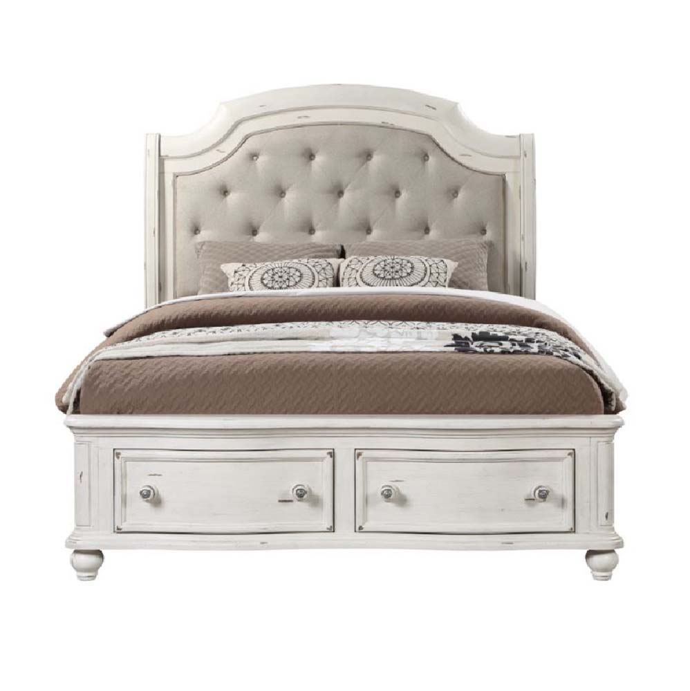 ACME Jaqueline - Bed With Storage | Meri Furniture