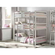 ACME Give your children a space of their own with the Ronnie bunk bed. This unique wooden bunk bed features guardrails, a reversible rail ladder and is finished in a timeless finish. | Meri Furniture
