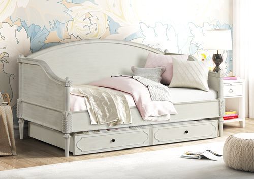 ACME Lucien - Daybed - Antique White Finish | Meri Furniture