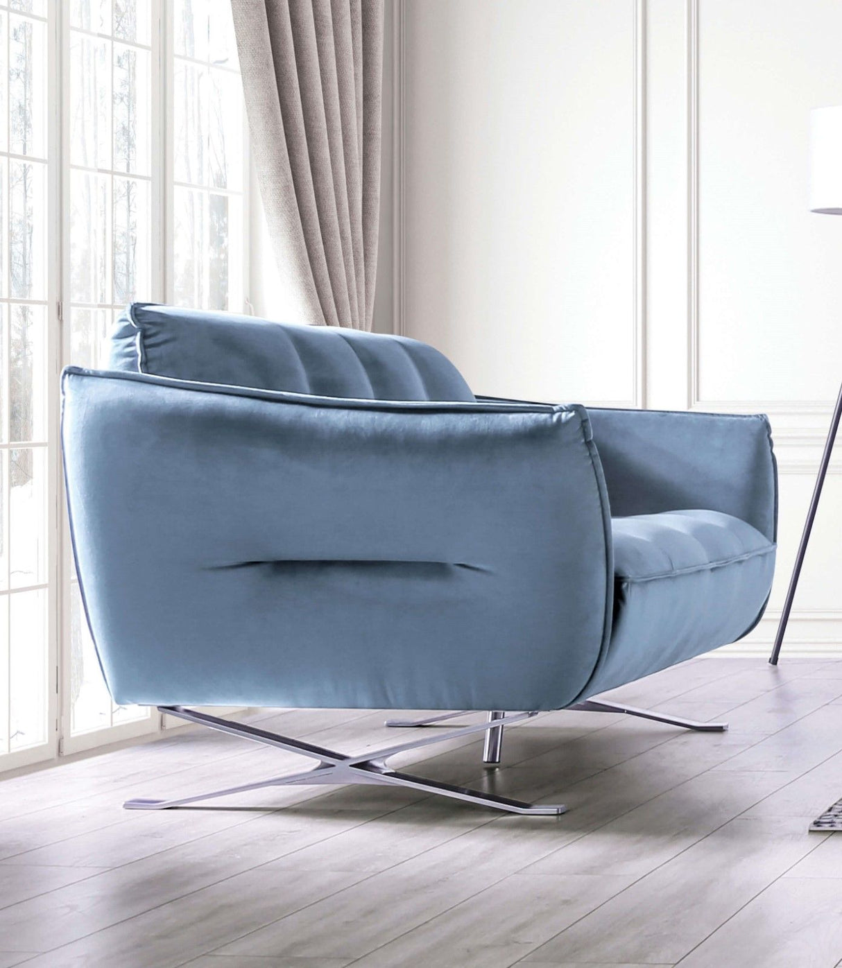 Furniture of America Civellutino - Loveseat | Meri Furniture