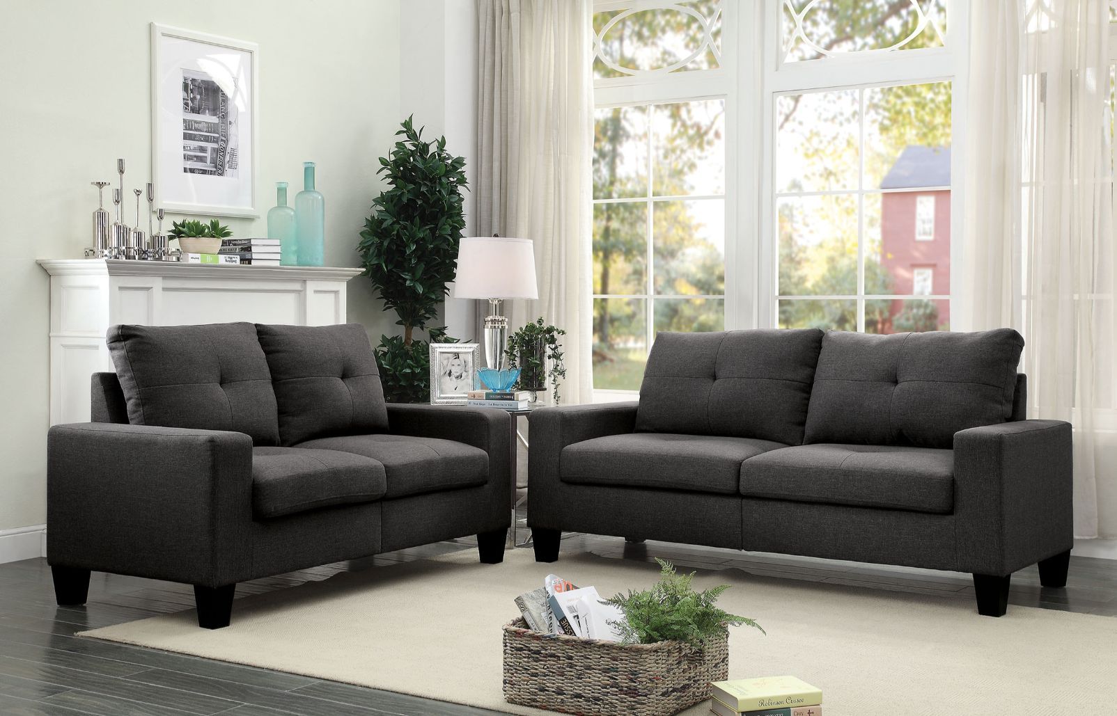 ACME Platinum II - Sofa & Loveseat | Meri Furniture
