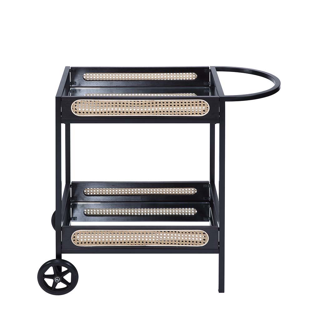 ACME Colson - Serving Cart - Black Finish | Meri Furniture