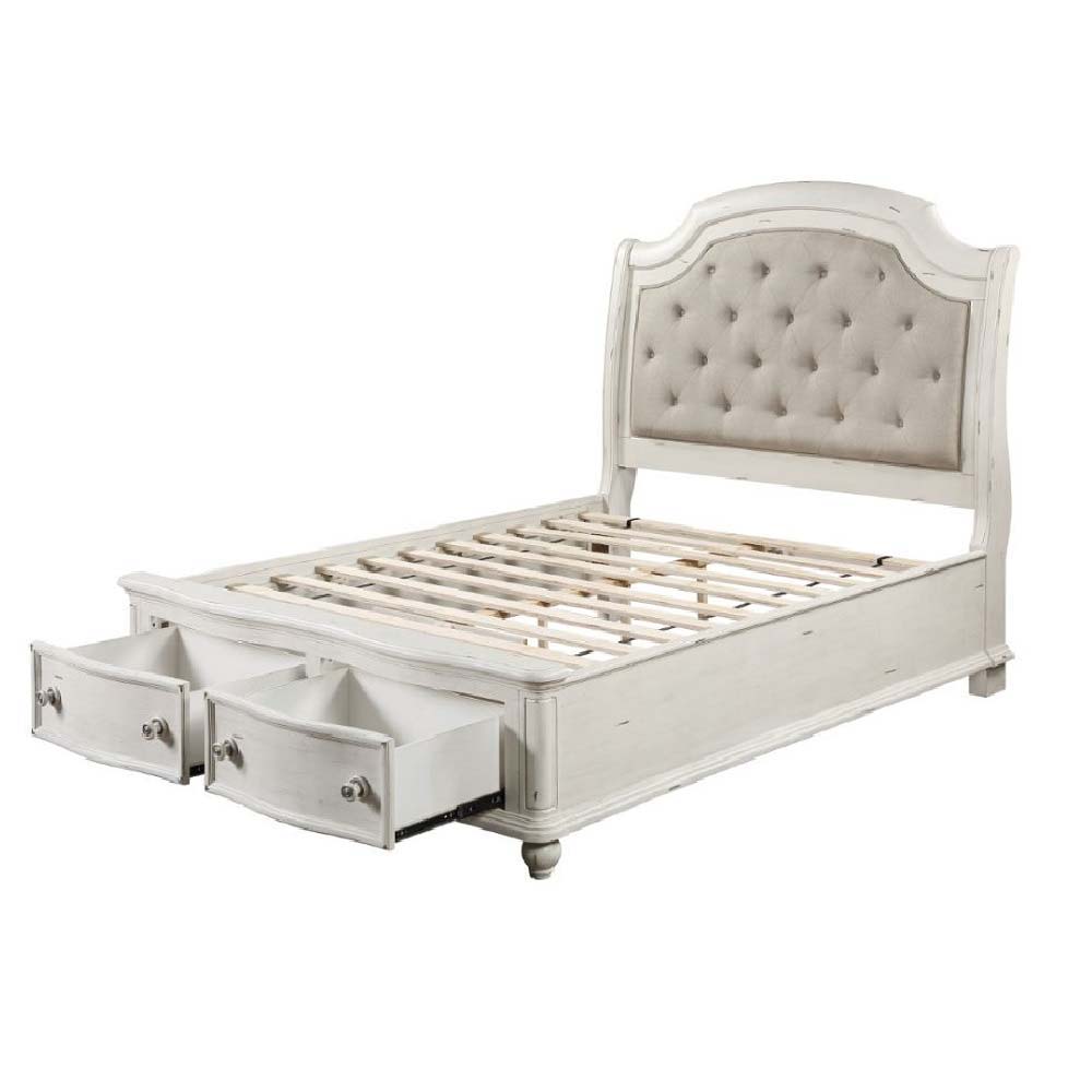 ACME Jaqueline - Bed With Storage | Meri Furniture