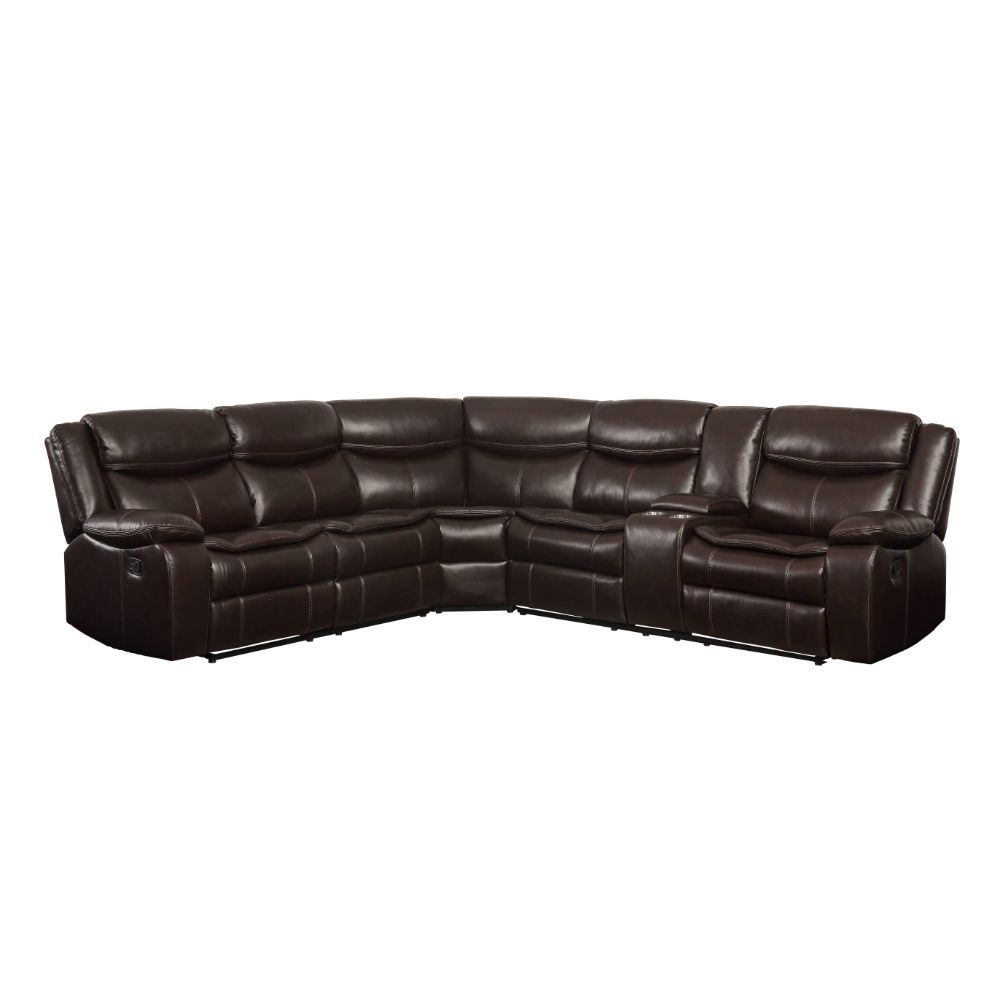 ACME Tavin - Sectional Sofa (Motion) | Meri Furniture
