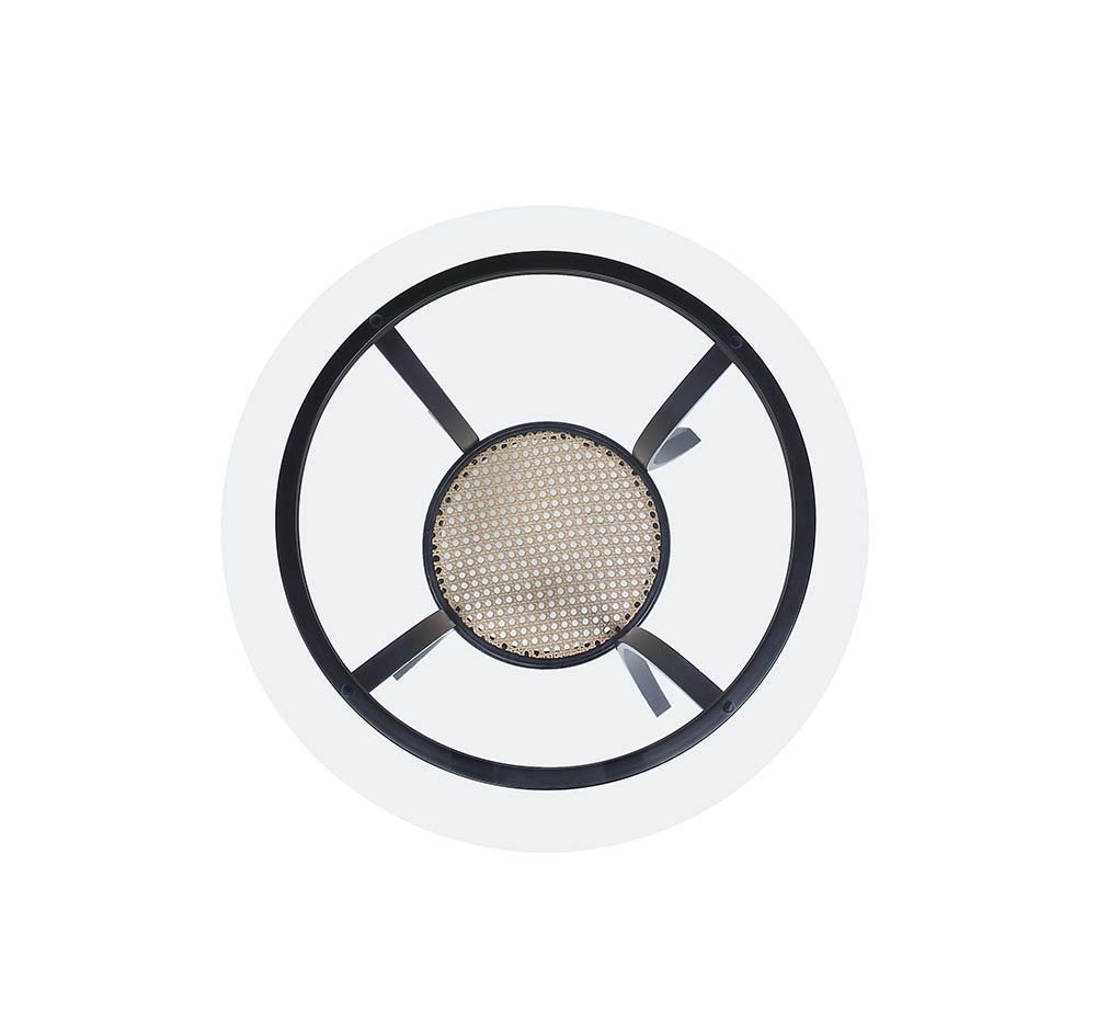 ACME Frydel - Chair & Table - Black Finish | Meri Furniture