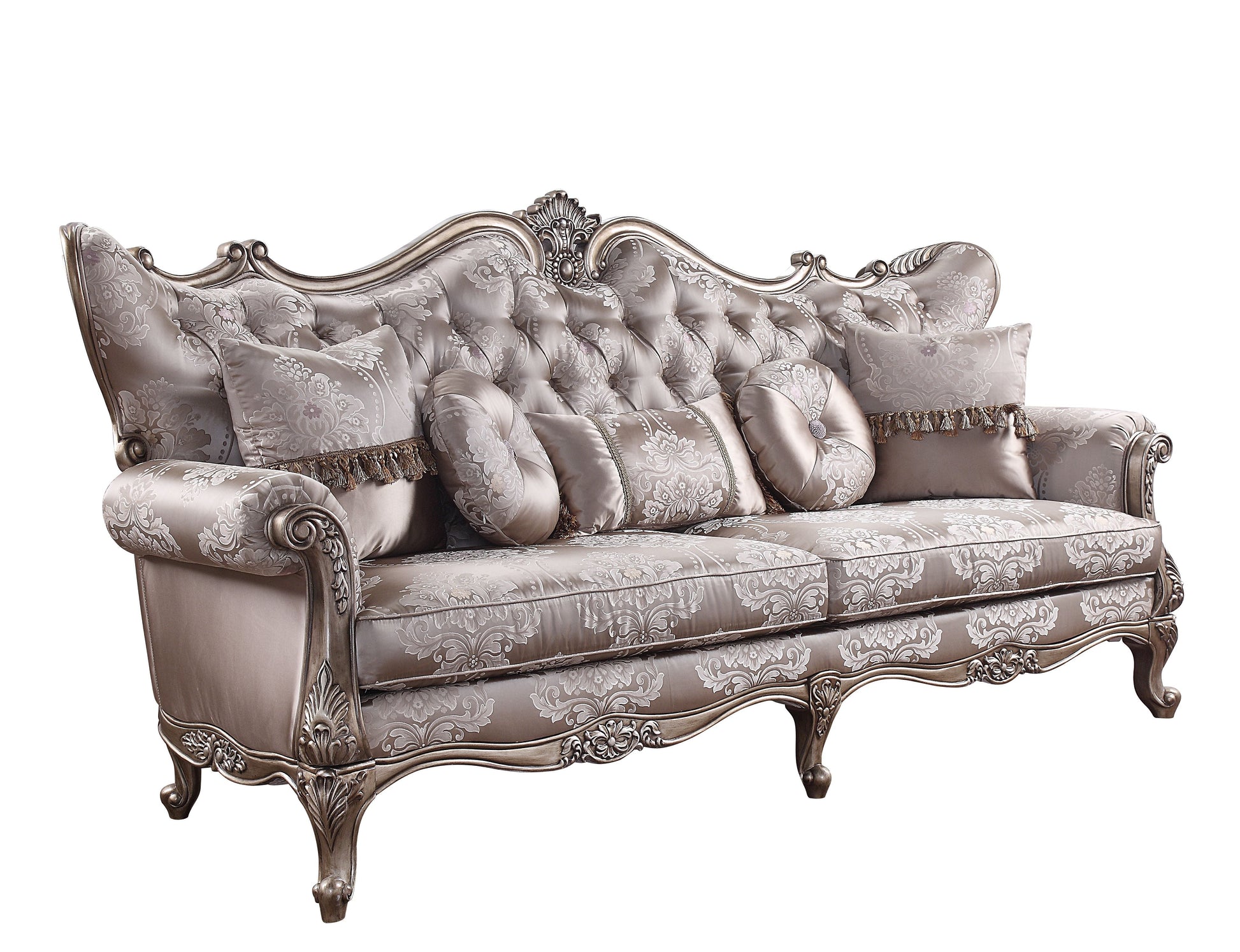 ACME Jayceon - Sofa - Fabric & Champagne | Meri Furniture