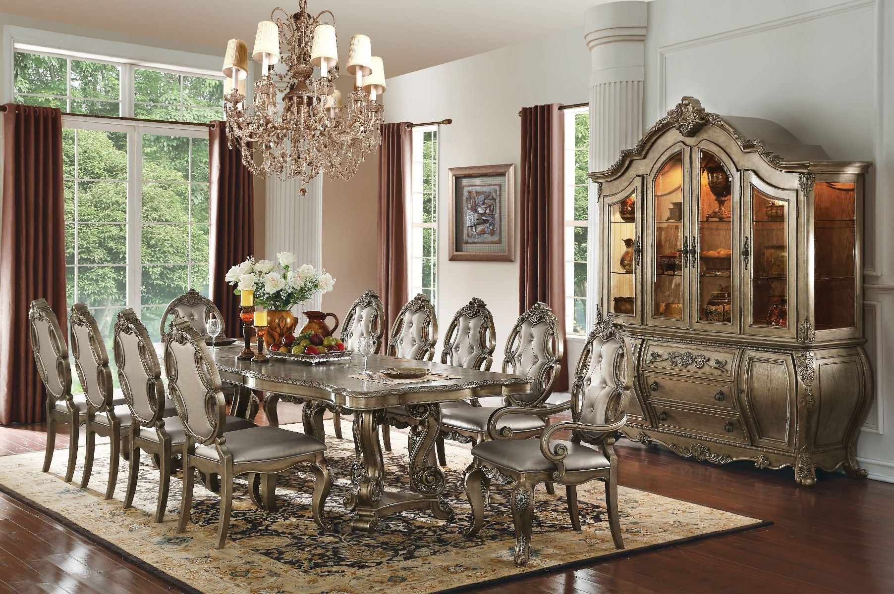 ACME Ragenardus - Dining Table | Meri Furniture