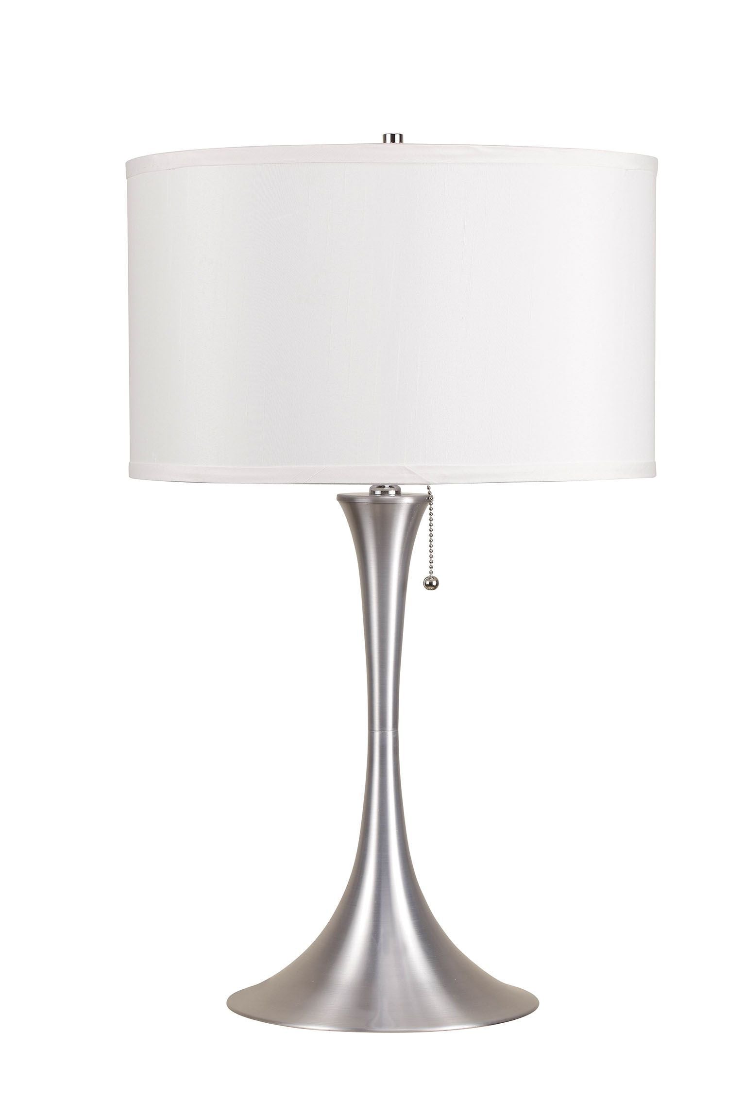 ACME Cody - Table Lamp - Brushed Silver | Meri Furniture