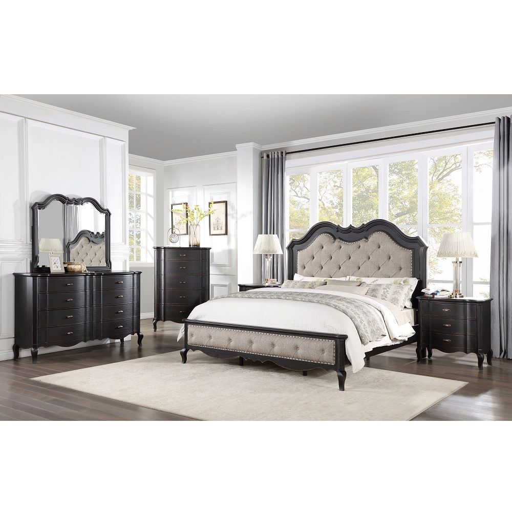 ACME Mirror with Beveled Edge | Meri Furniture