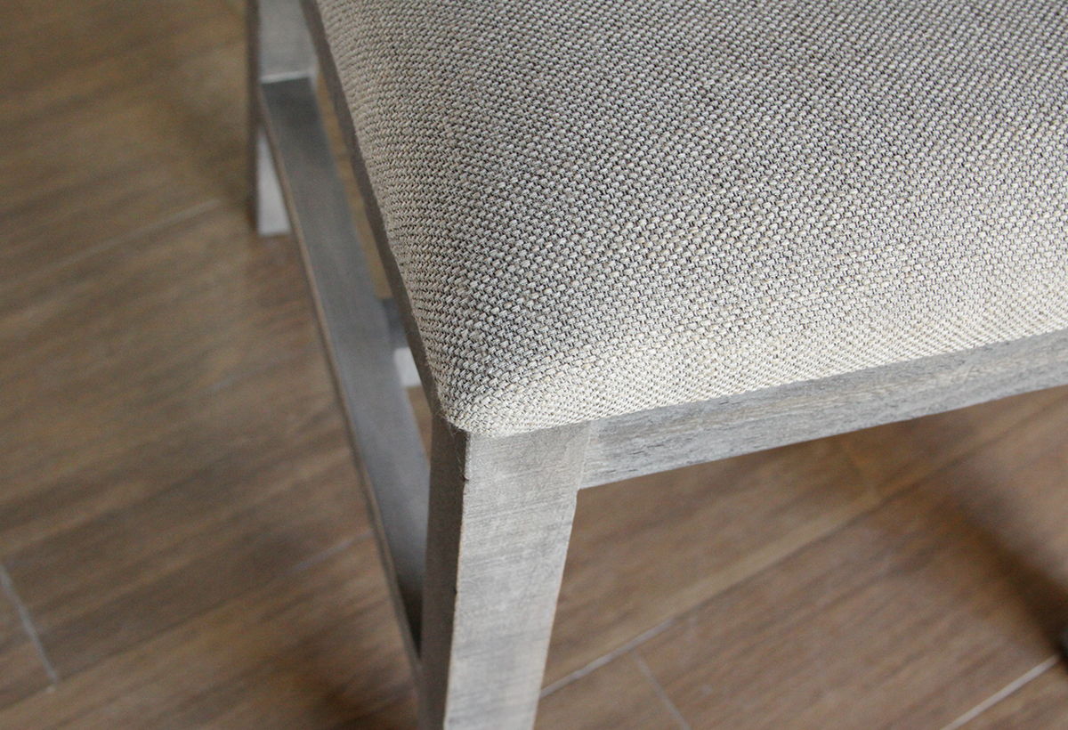 International Furniture Direct Stone - Chair Ladder Backrest (Set of 2) | Meri Furniture