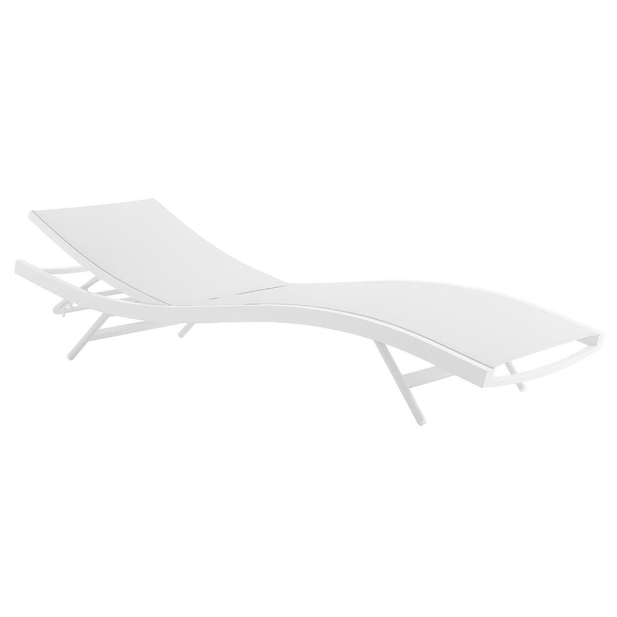 Glimpse Outdoor Patio Mesh Chaise Lounge Chair by Modway