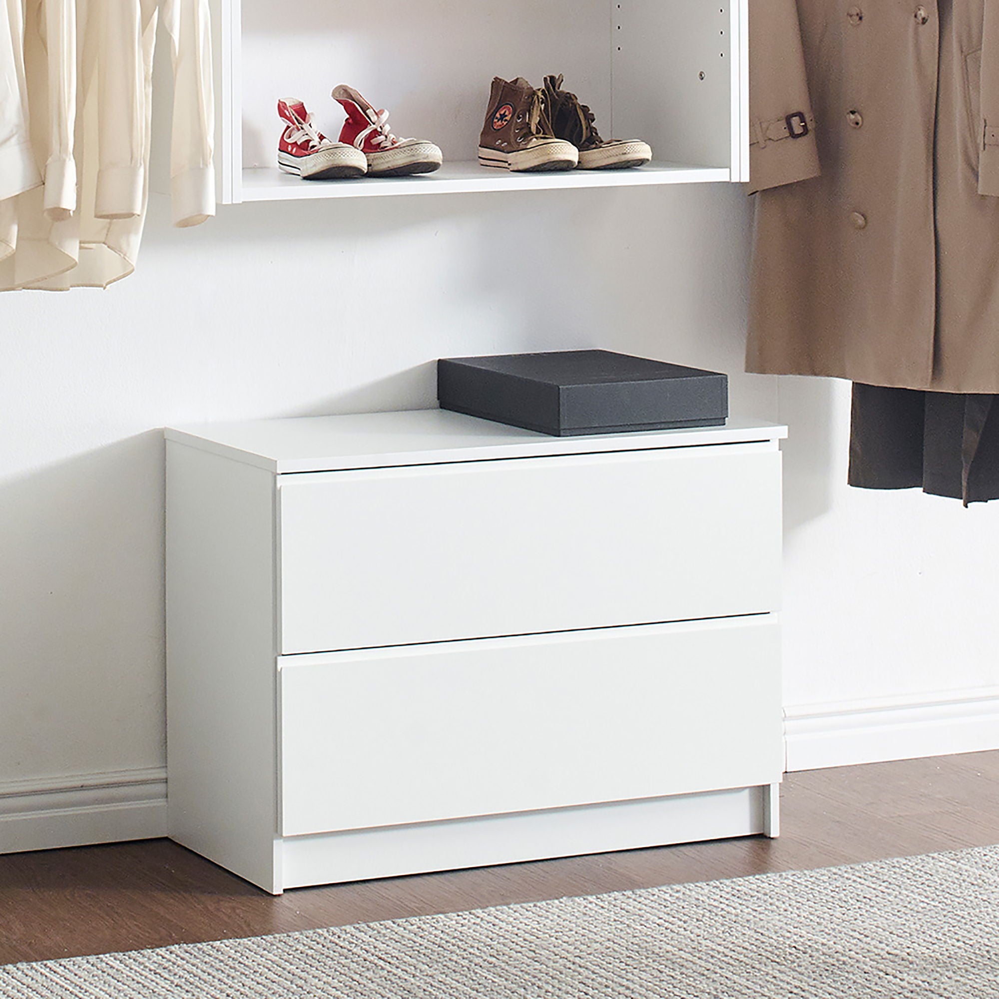 Devi - Wall Mounted Closet System With Modular Units