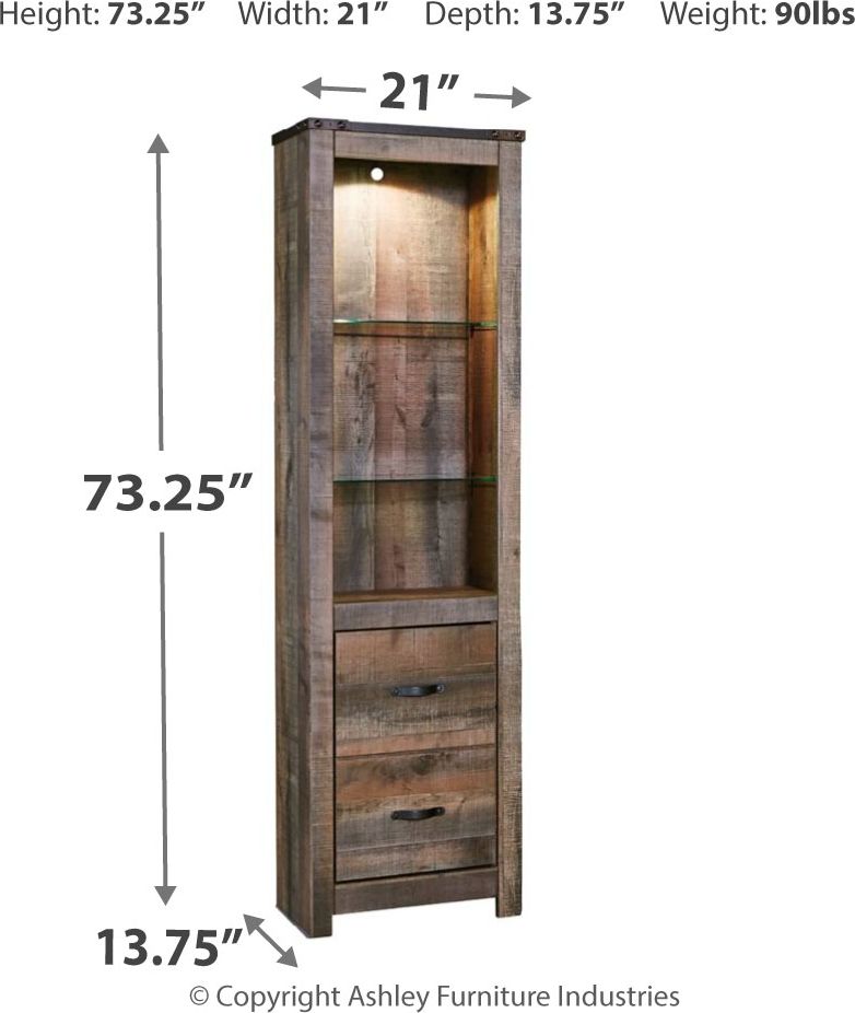 Signature Design by Ashley® Trinell - Entertainment Center | Meri Furniture