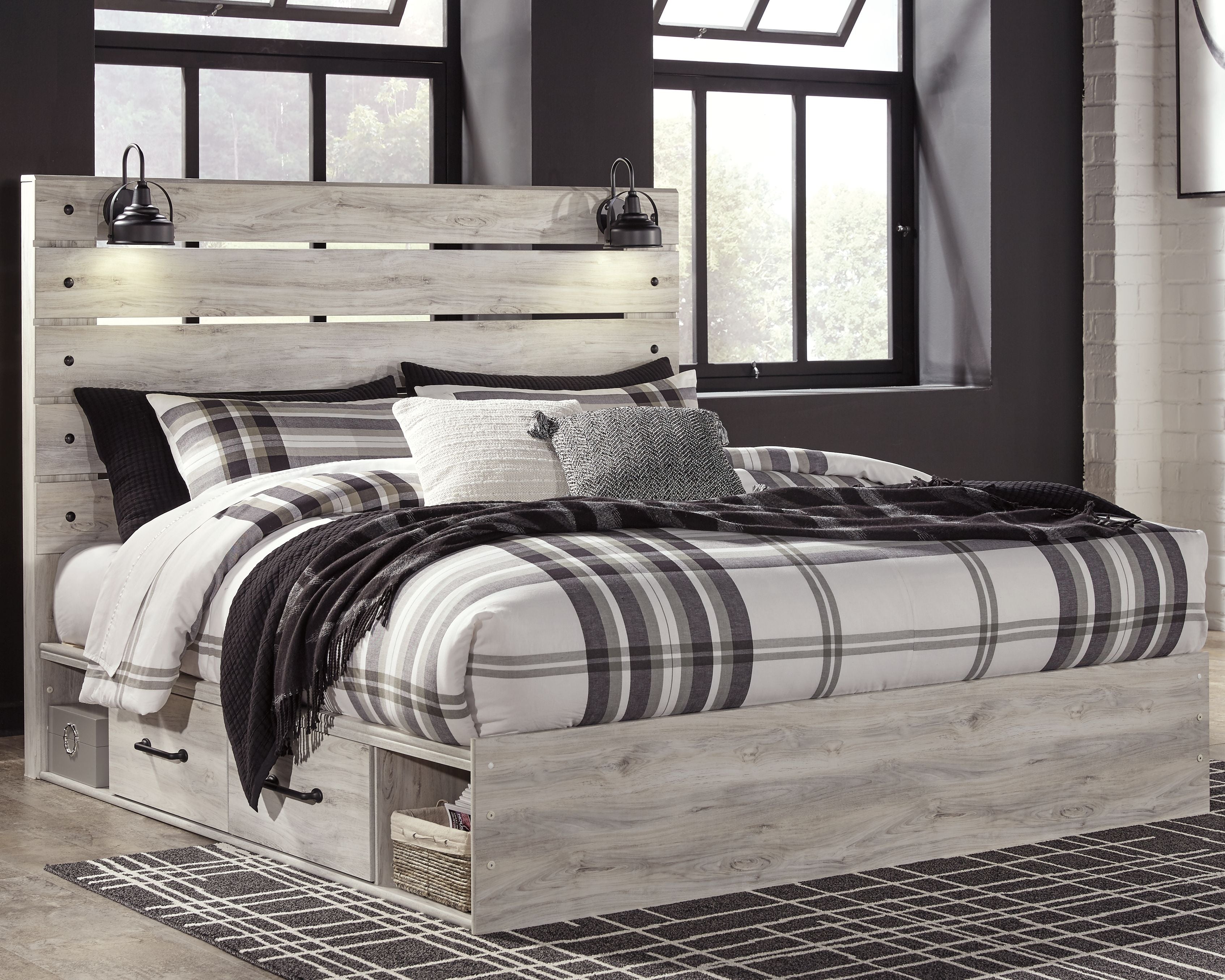 Signature Design by Ashley® Cambeck - Panel Bed | Meri Furniture