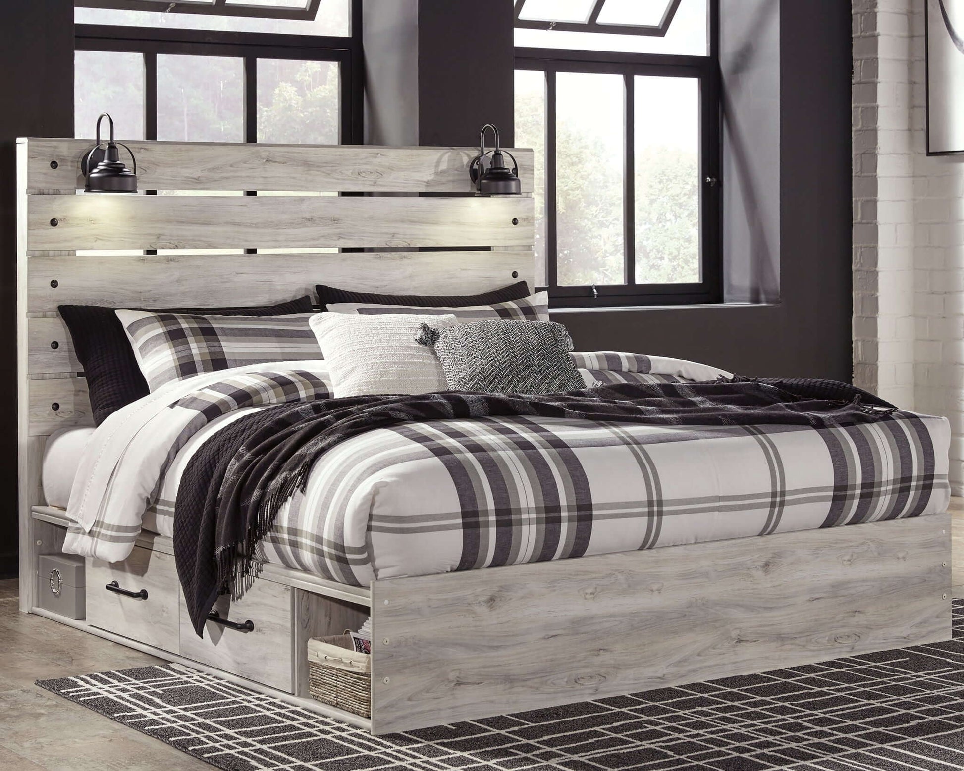 Cambeck - Panel Bed | Meri Furniture