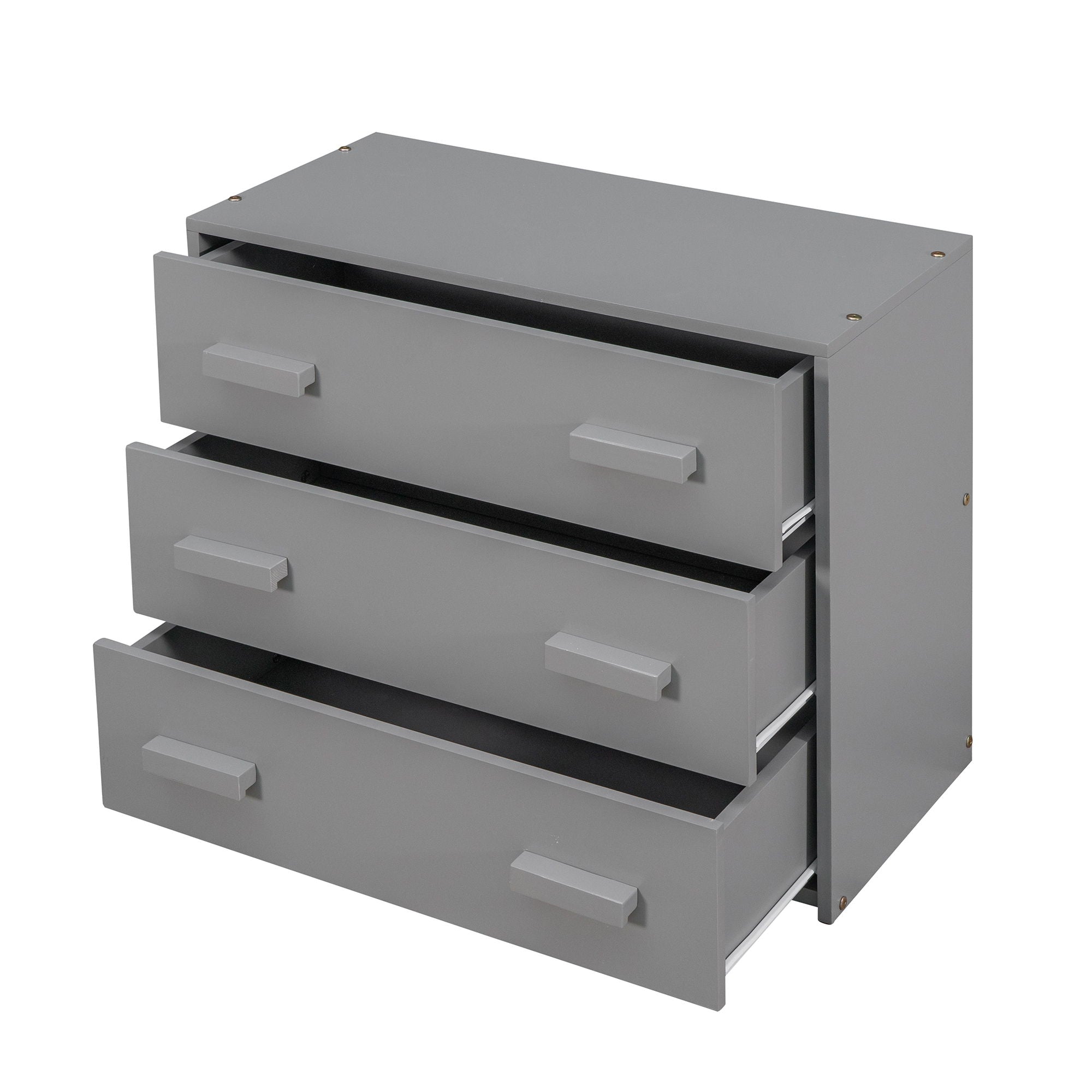 Loft Bed With Cabinet And Shelf