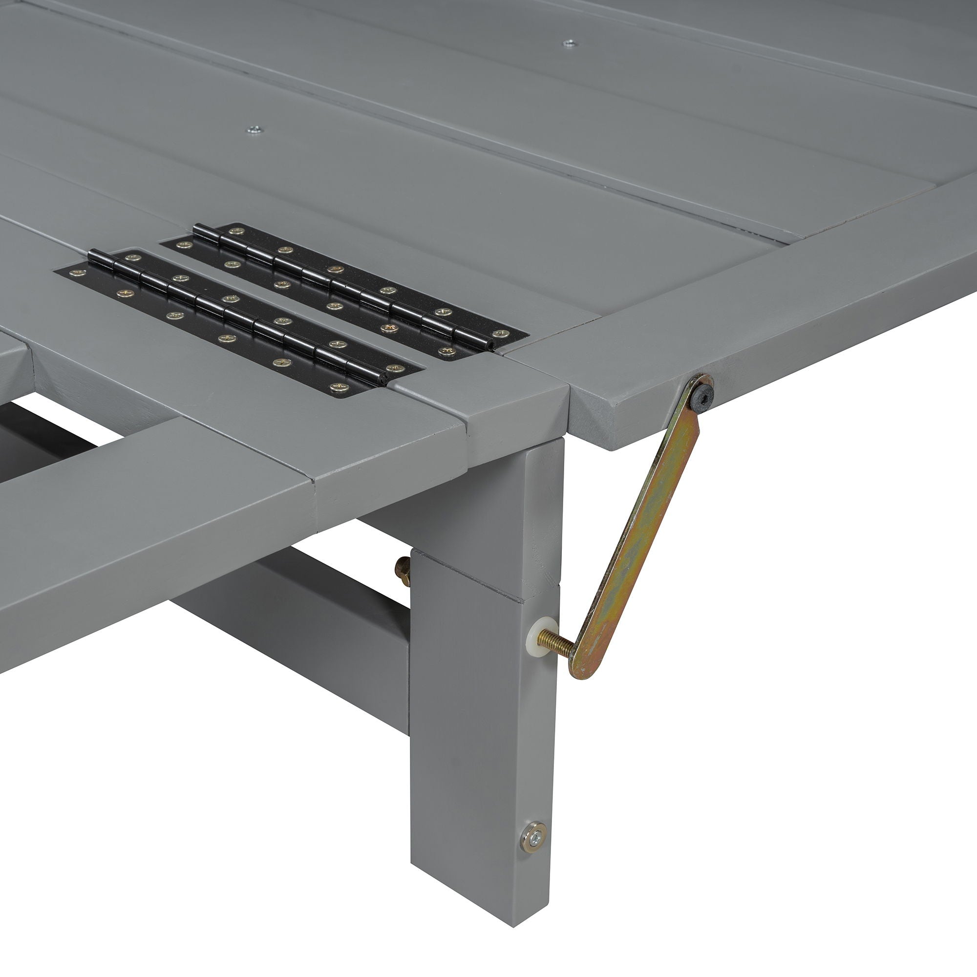 Murphy Bed With Hidden Storage & Modern Woven Design