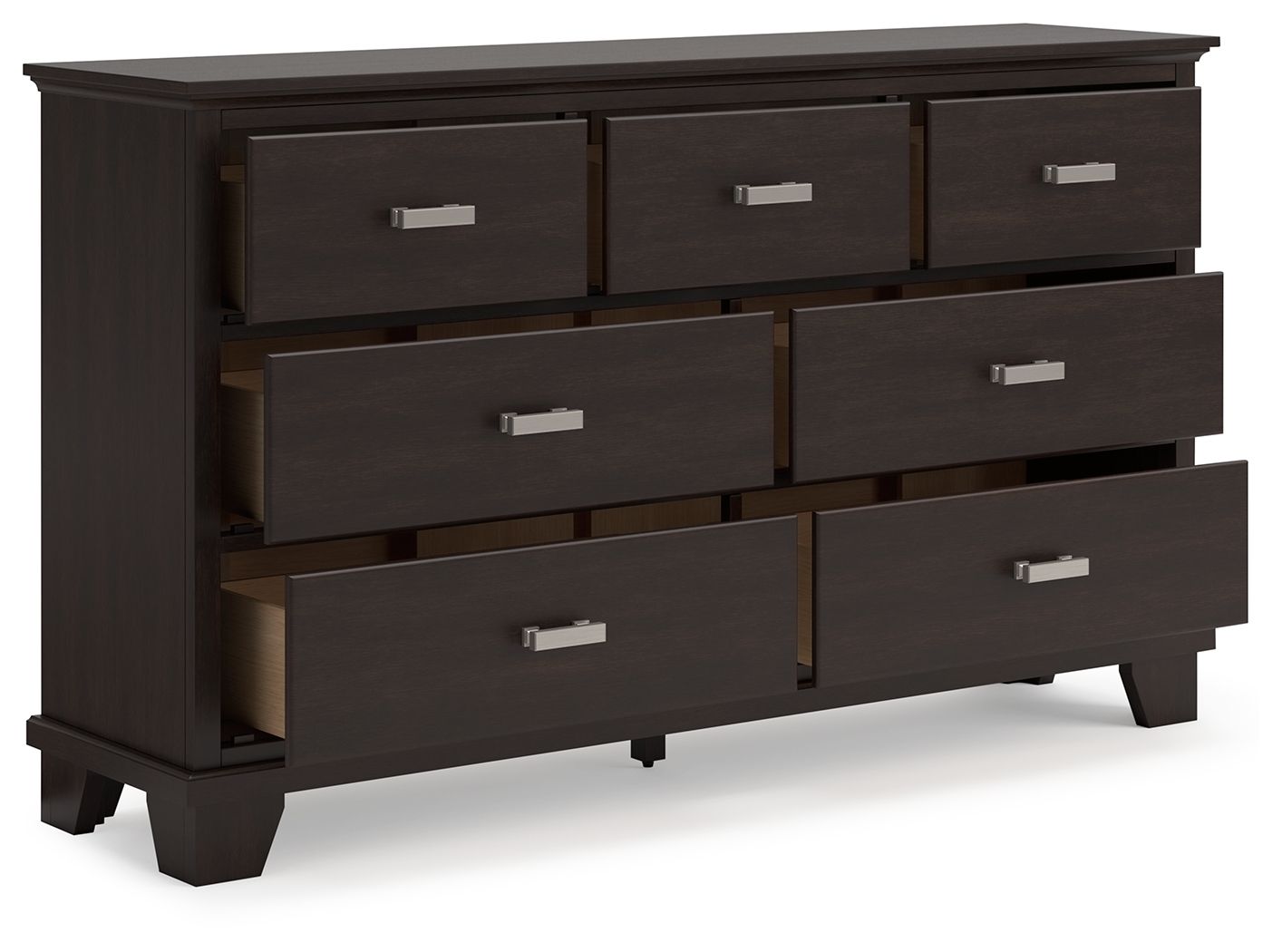Signature Design by Ashley® Covetown - Dark Brown - Dresser | Meri Furniture