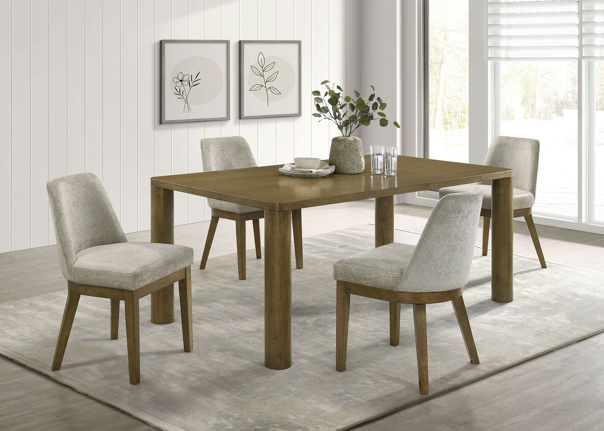 Coaster Fine Furniture Castlewood - Rectangular Dining Set | Meri Furniture