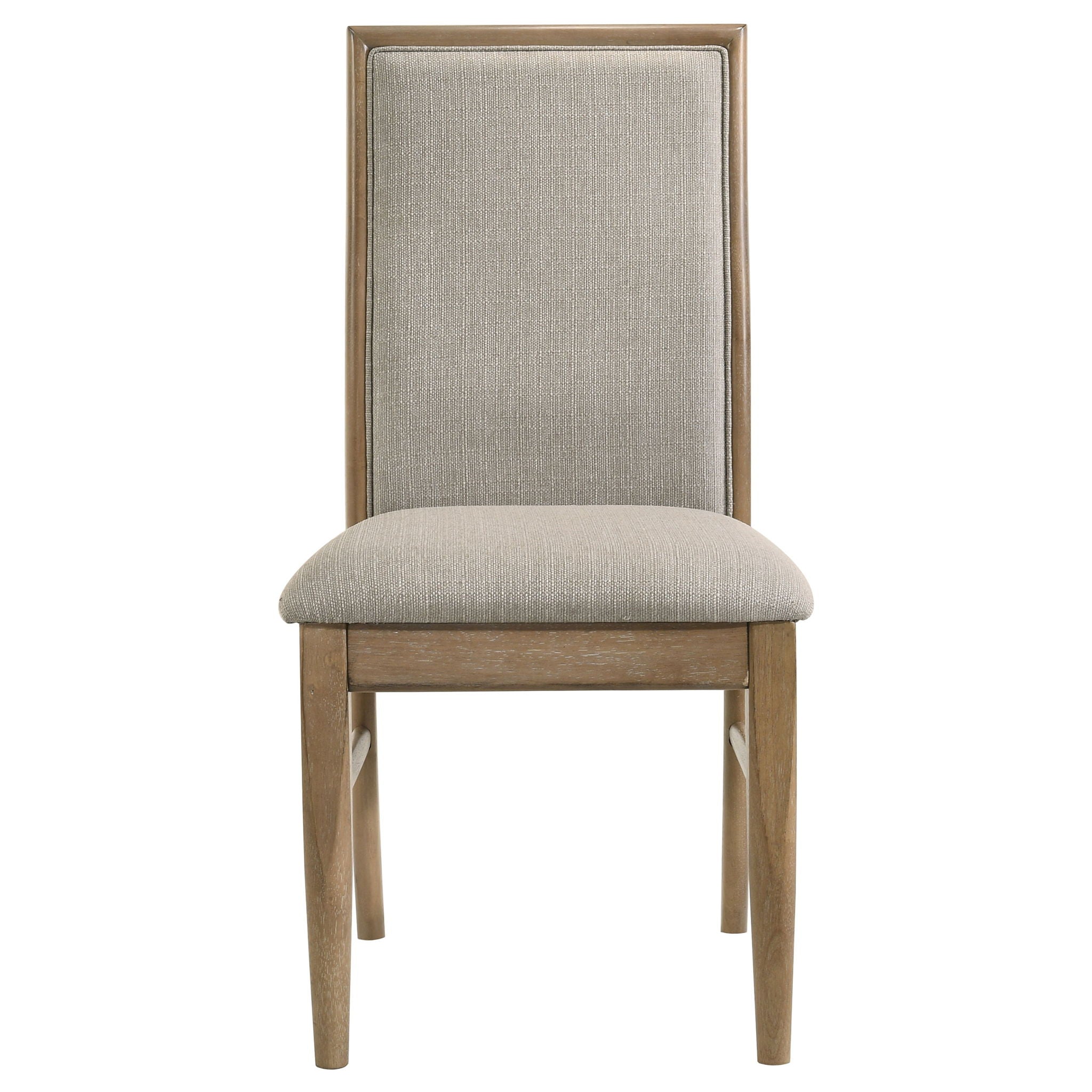 Dreydon - Upholstered Dining Side Chair (Set of 2) - Light Brown
