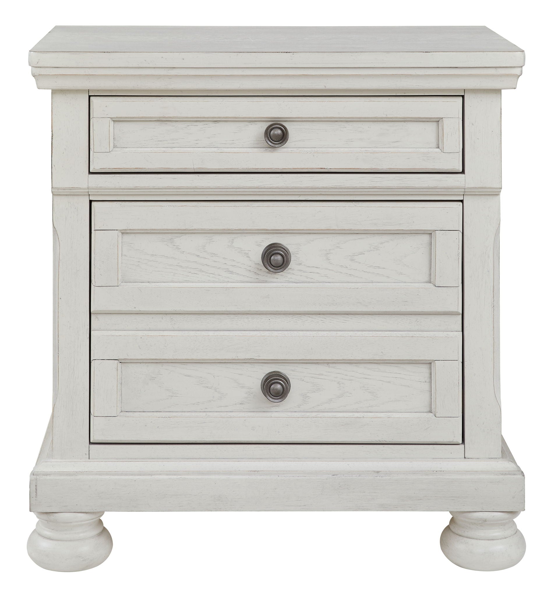 Robbinsdale - Two Drawer Night Stand - Antique White
