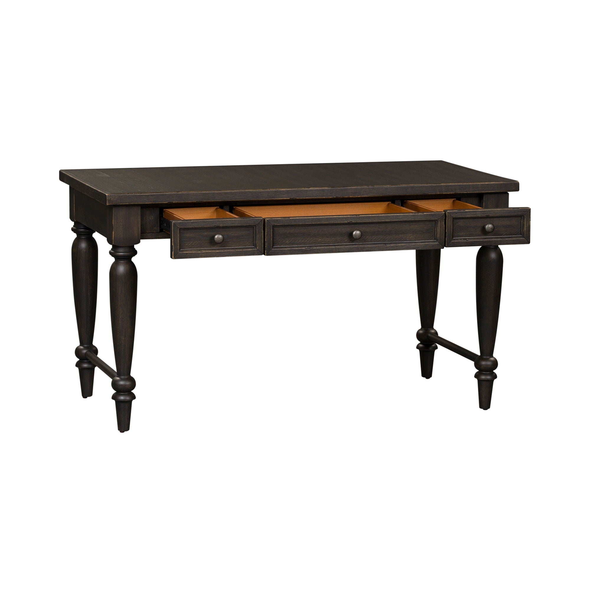 Liberty Furniture Harvest Home - Writing Desk - Black | Meri Furniture