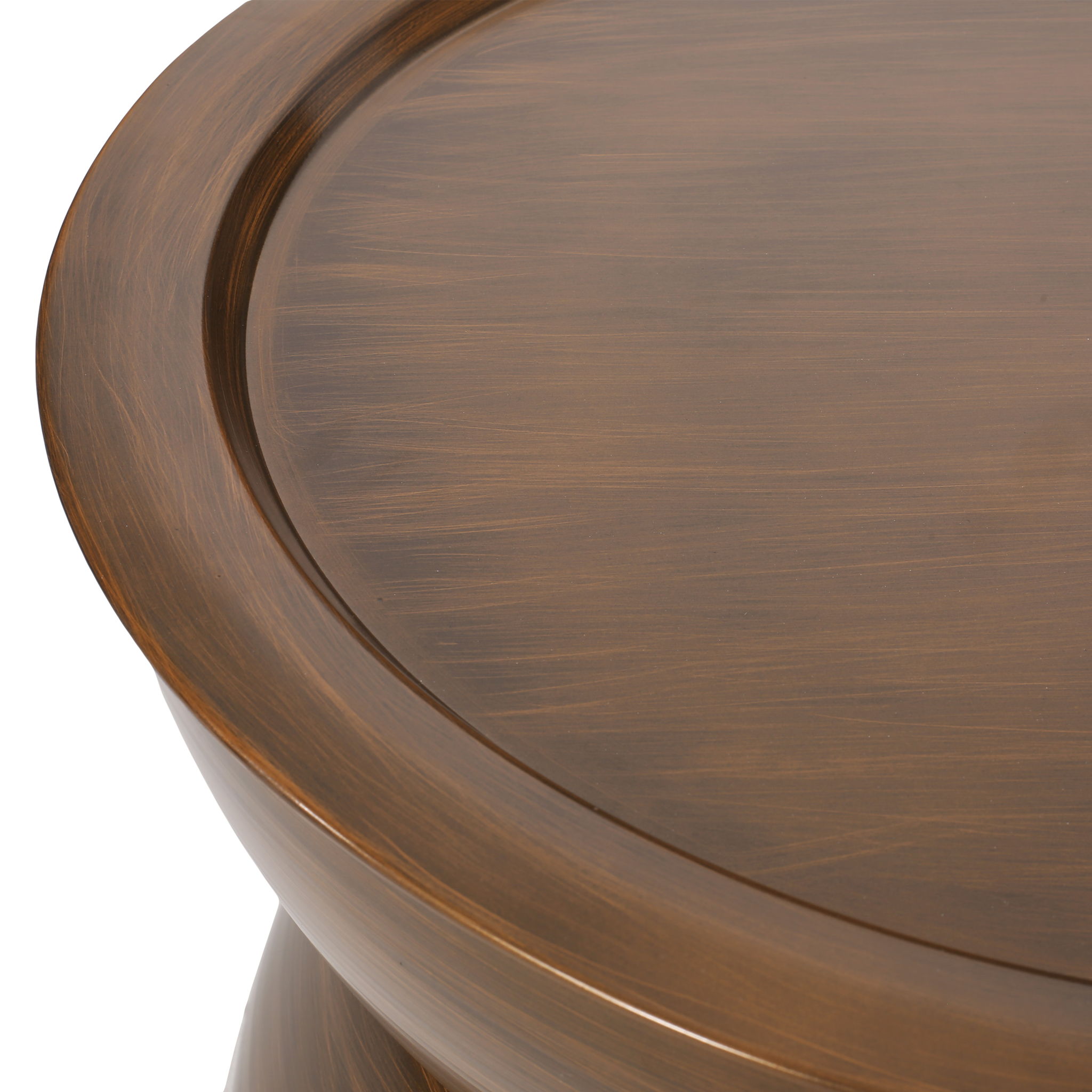 Sparling - Modern Iron Hourglass Coffee Table