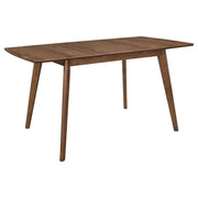 Alfredo - Extension Leaf Dining Table - Natural Walnut