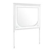 Brenda - Mirror With LED Lighting And Accent Detailing - Gray