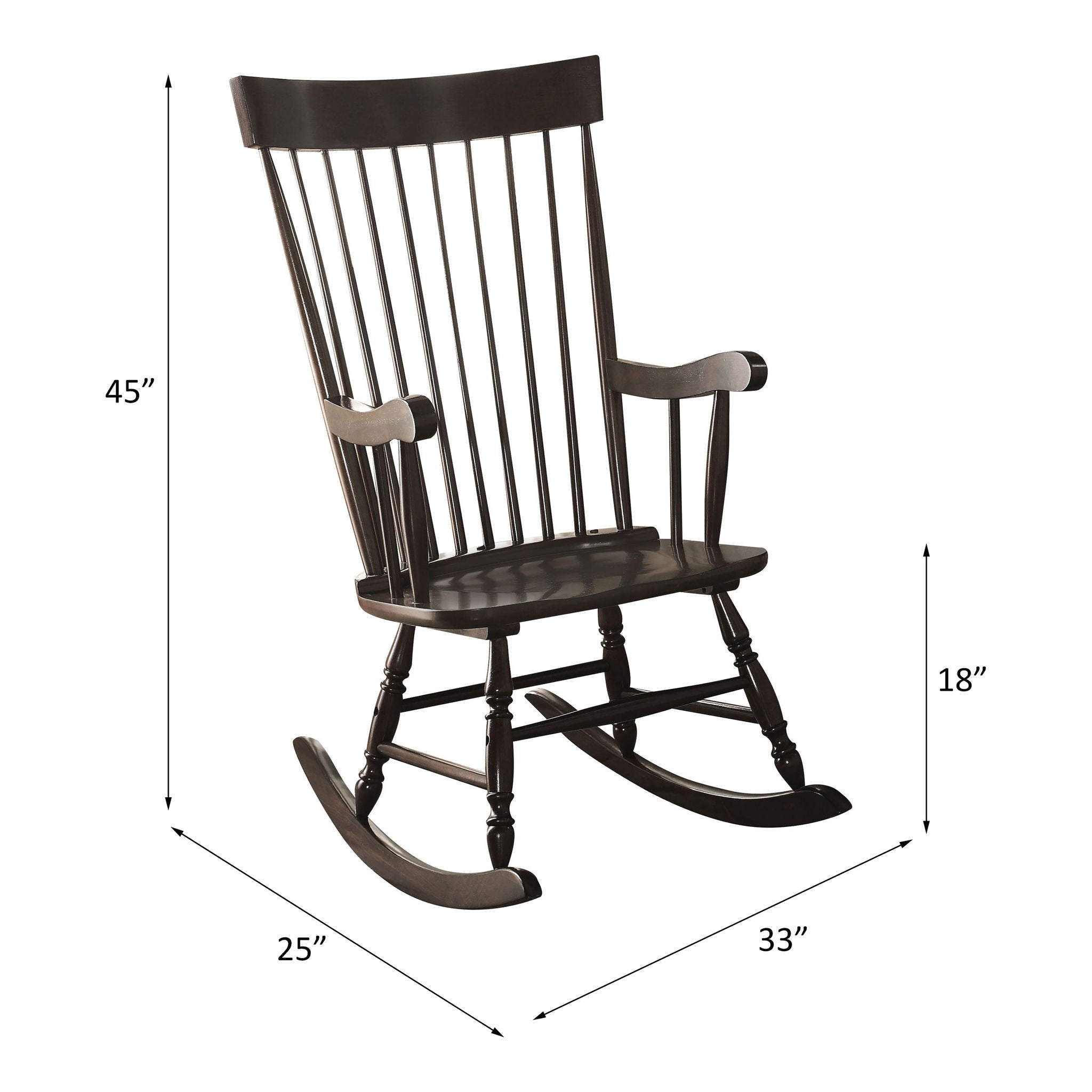Arlo - Rocking Chair - Black