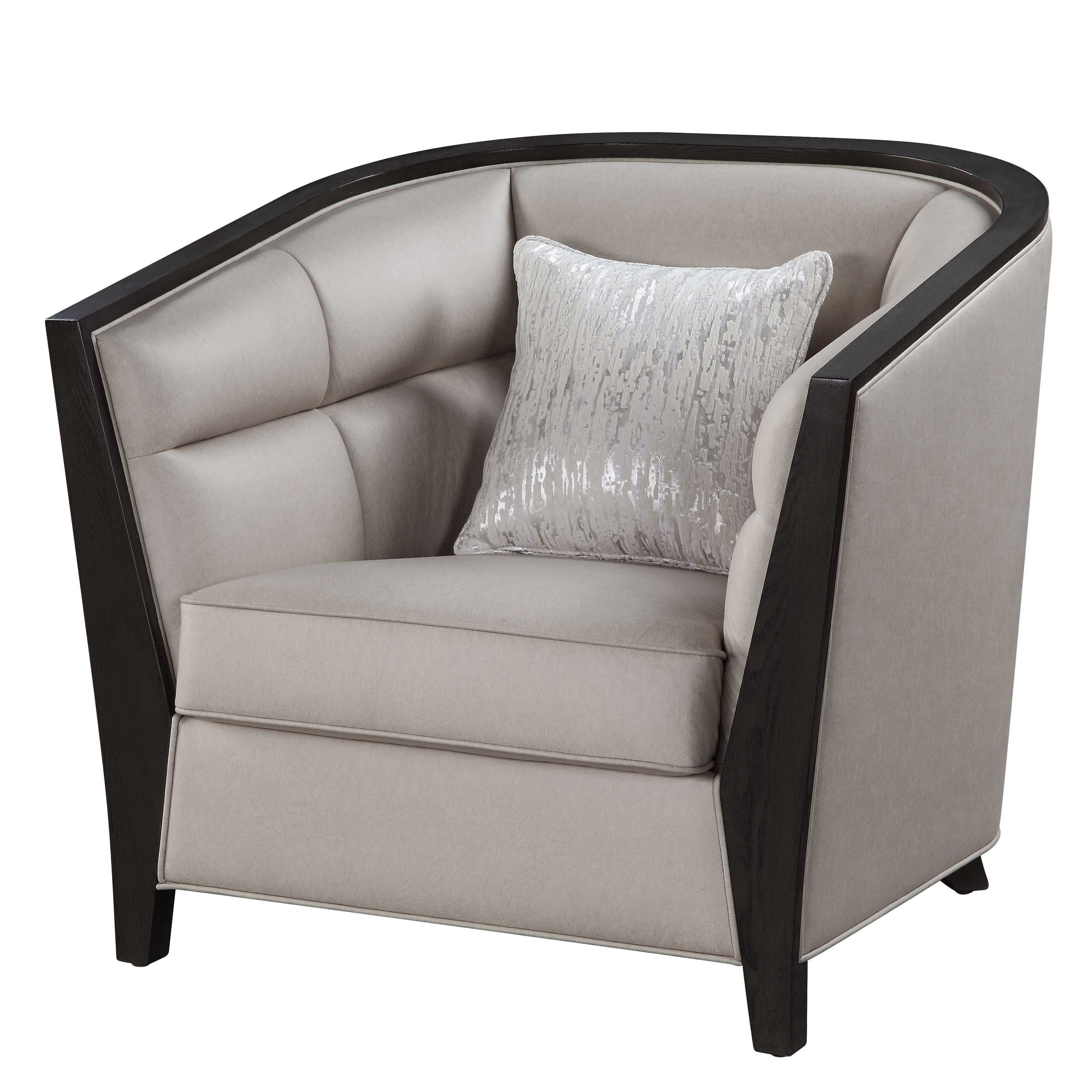 ACME Zemocryss - Chair - Beige Fabric | Meri Furniture