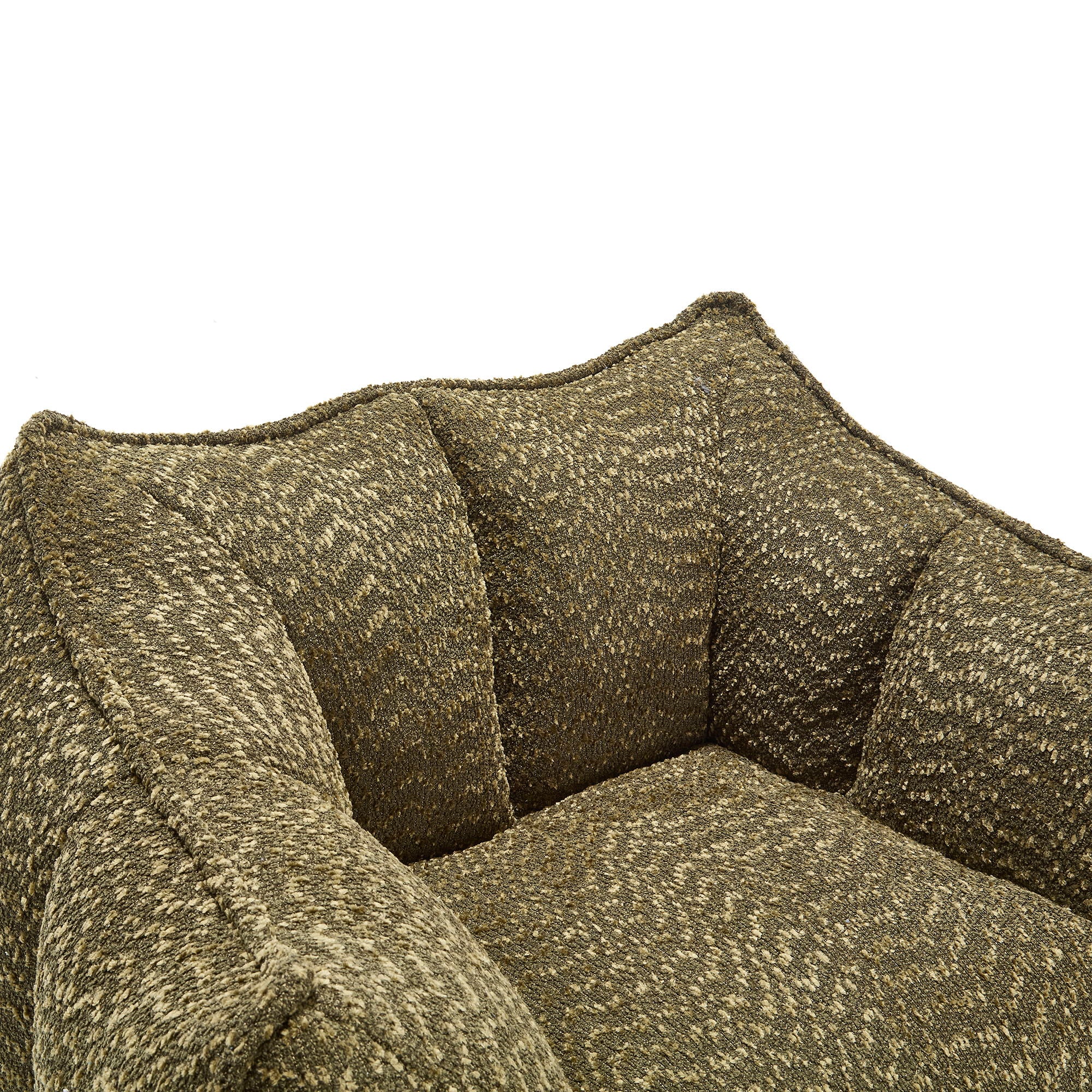 Comfortable Chenille Sofa Chairs With Highly Resilient Foam For Living Rooms And Bedrooms