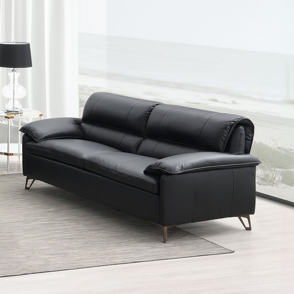 ACME Eilene - Loveseat - Black | Meri Furniture