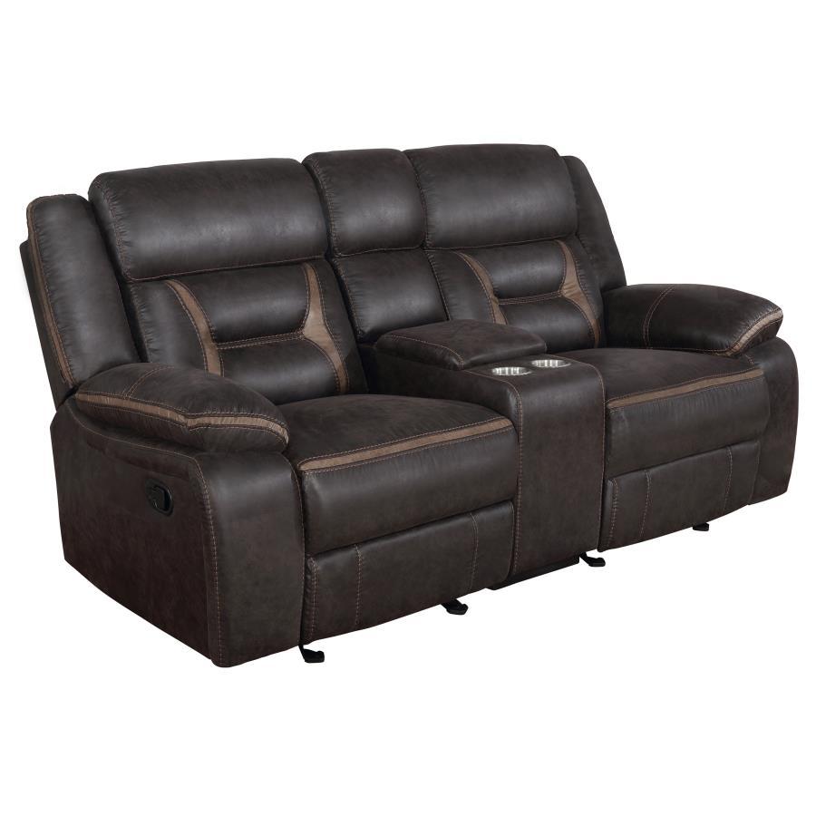 Coaster Fine Furniture Greer - Upholstered Motion Reclining Loveseat | Meri Furniture
