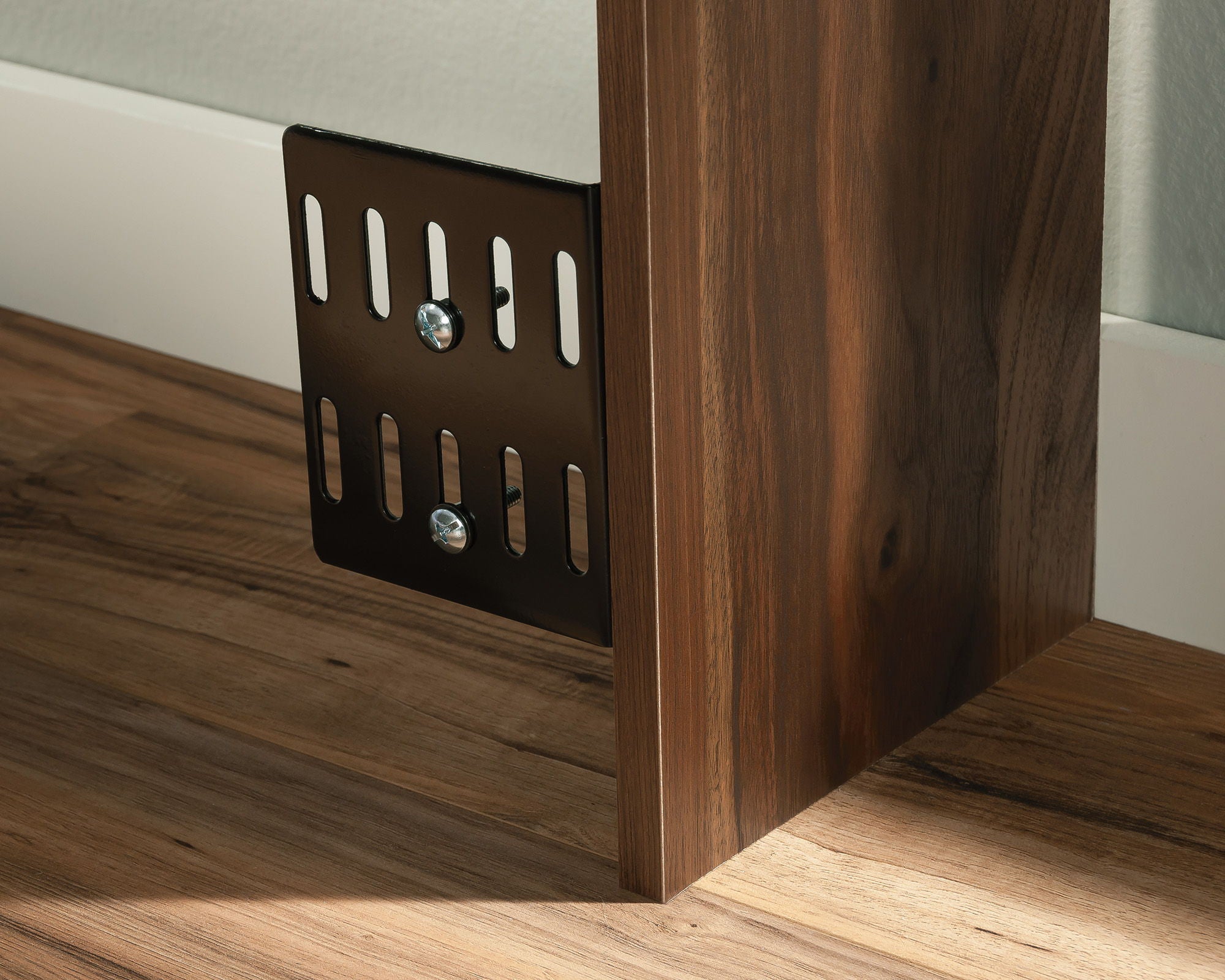 Full/Queen Bookcase Headboard Grand Walnut